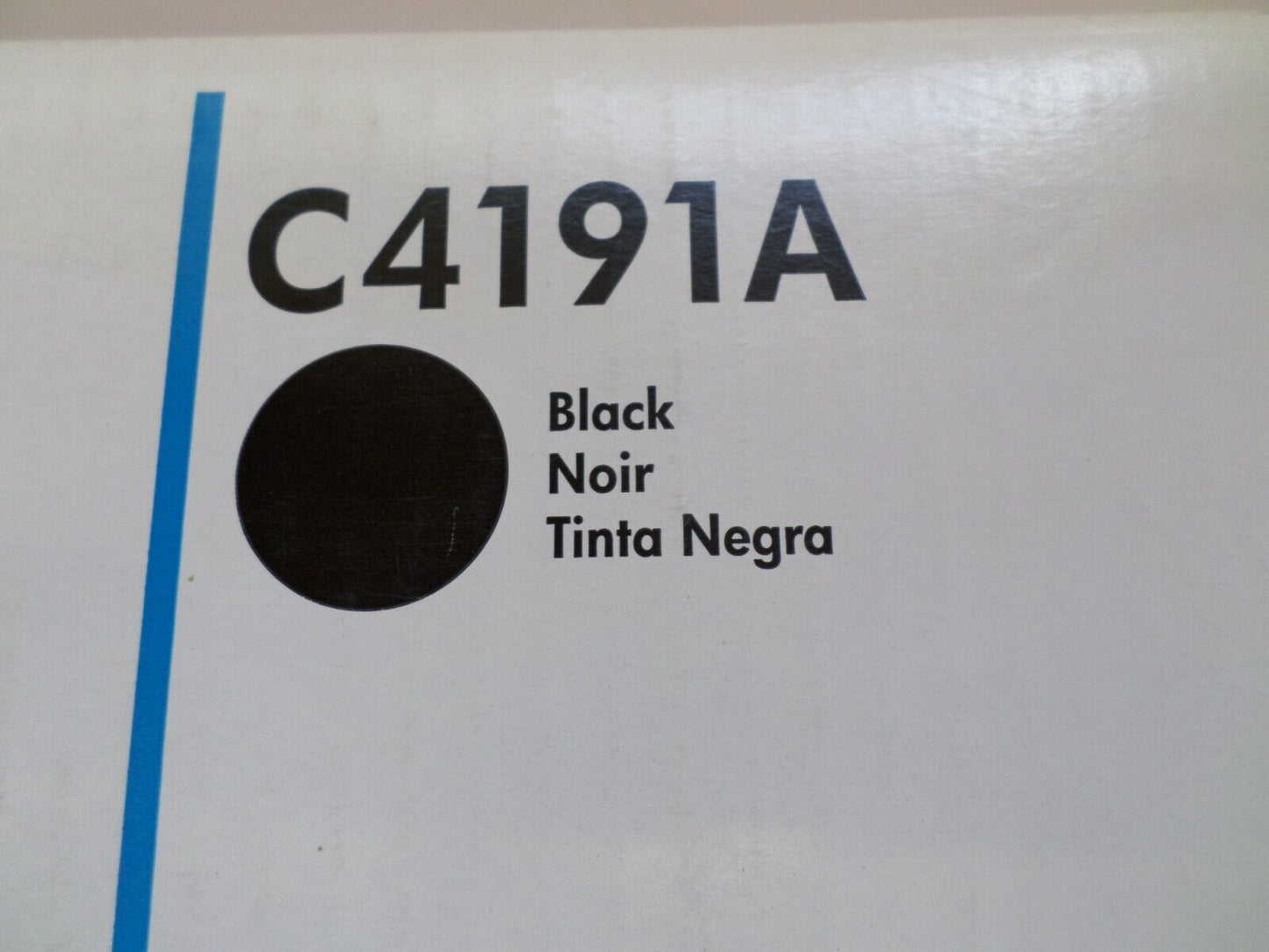 New Genuine C4191A Black HP LaserJet 4500 4550 Toner Cartridge Free Shipping