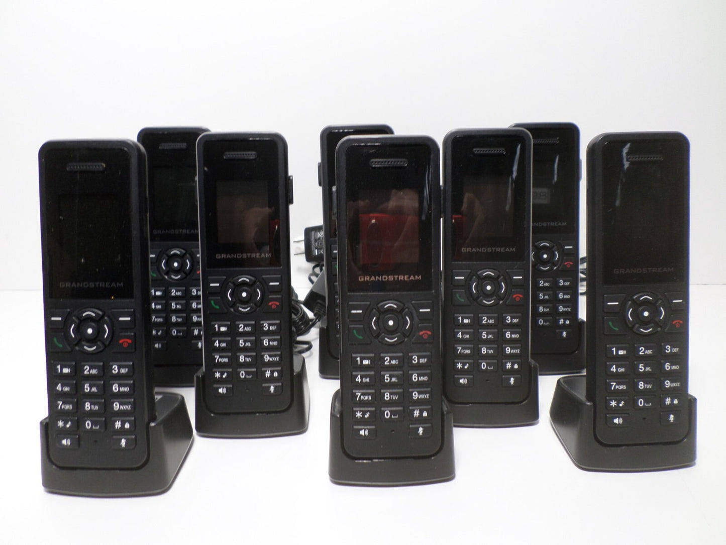 (LOT OF 8) Grandstream DP720 Dect Cordless VoIP Telephone,Black
