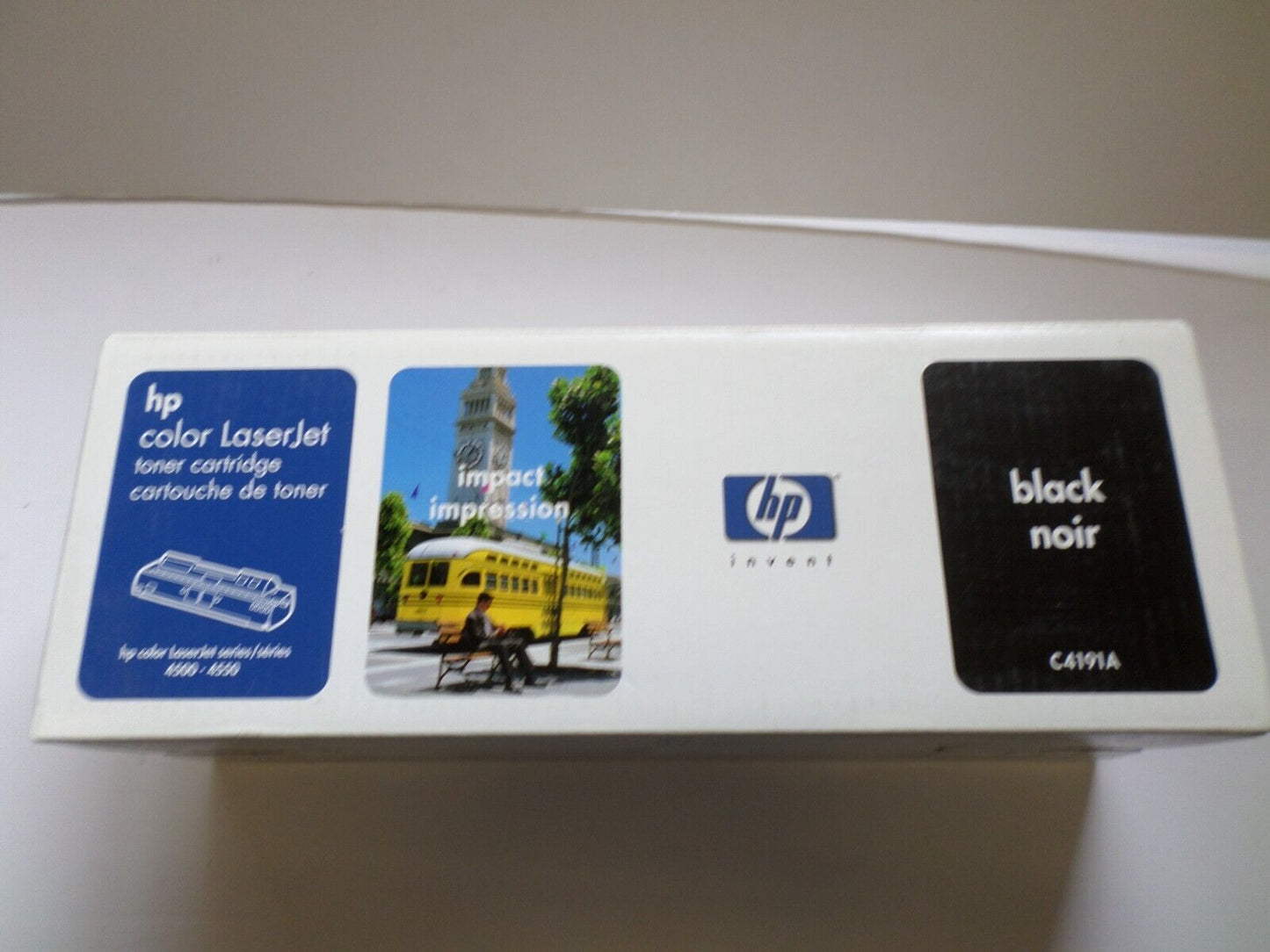 New Genuine C4191A Black HP LaserJet 4500 4550 Toner Cartridge Free Shipping