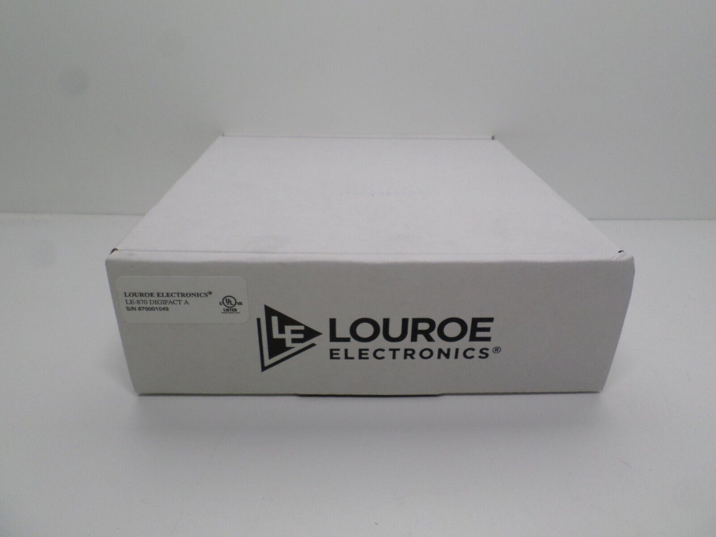 Louroe The Digifact (LE-870) is a one-way ceiling mounted IP Network Microphone