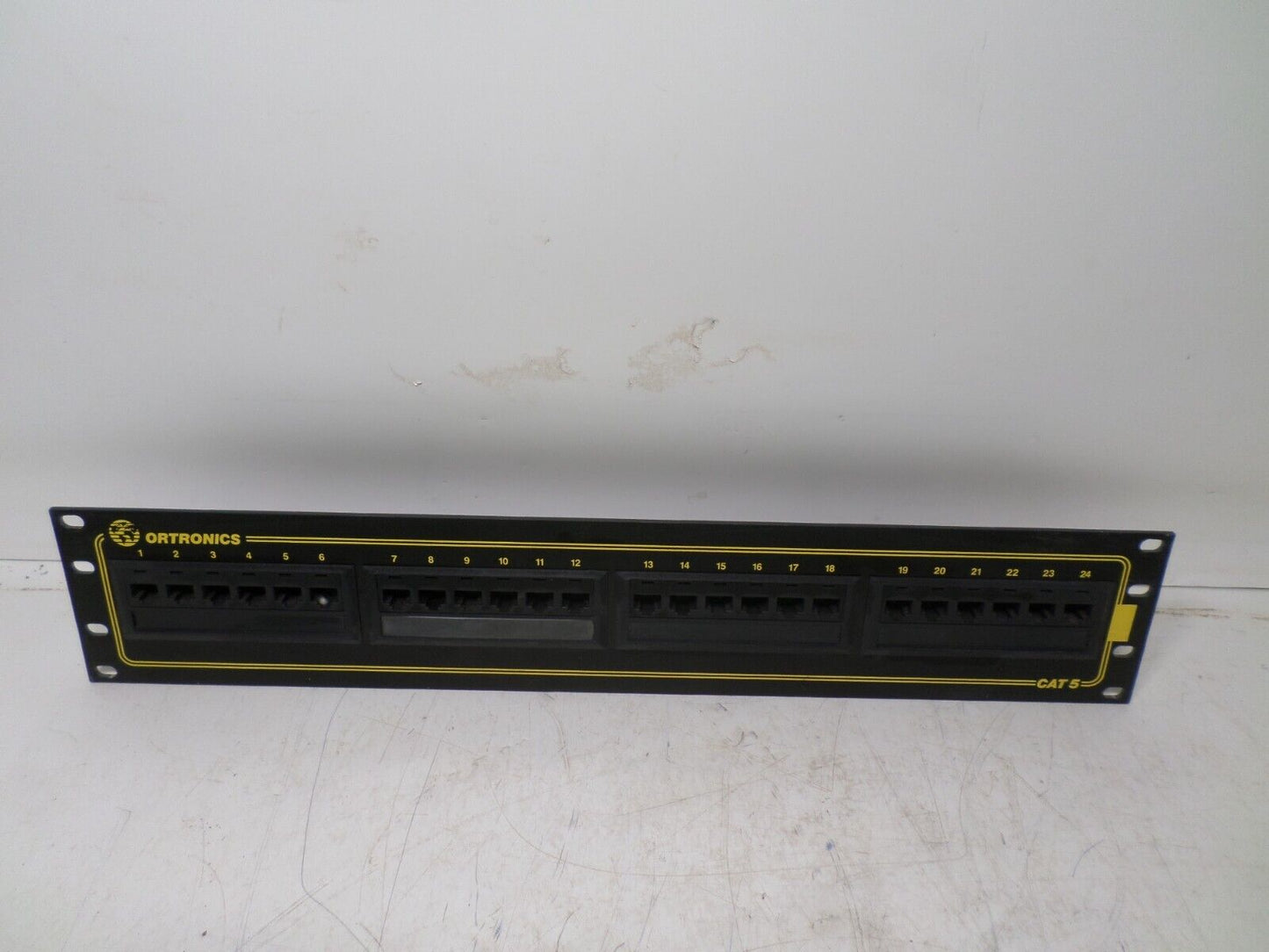 Ortronics OR-851000304 24 Port CAT5E Patch Panel Clarity Rack Mount
