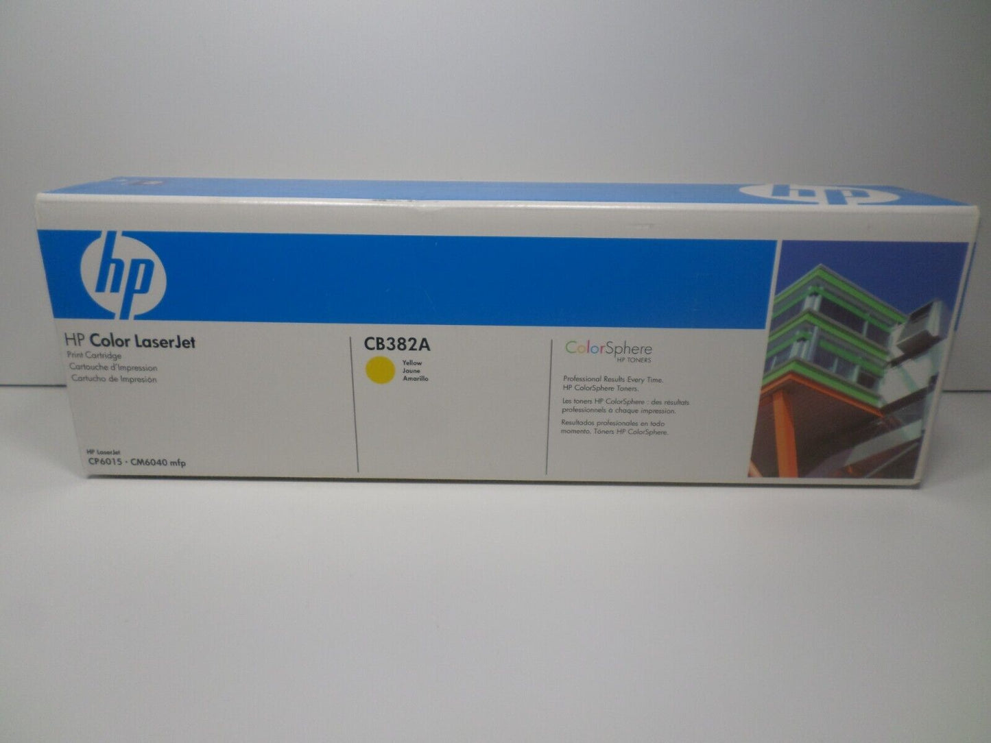 Original HP 824A Yellow CB382A Laserjet Printer Genuine Cartridge Toner Sealed