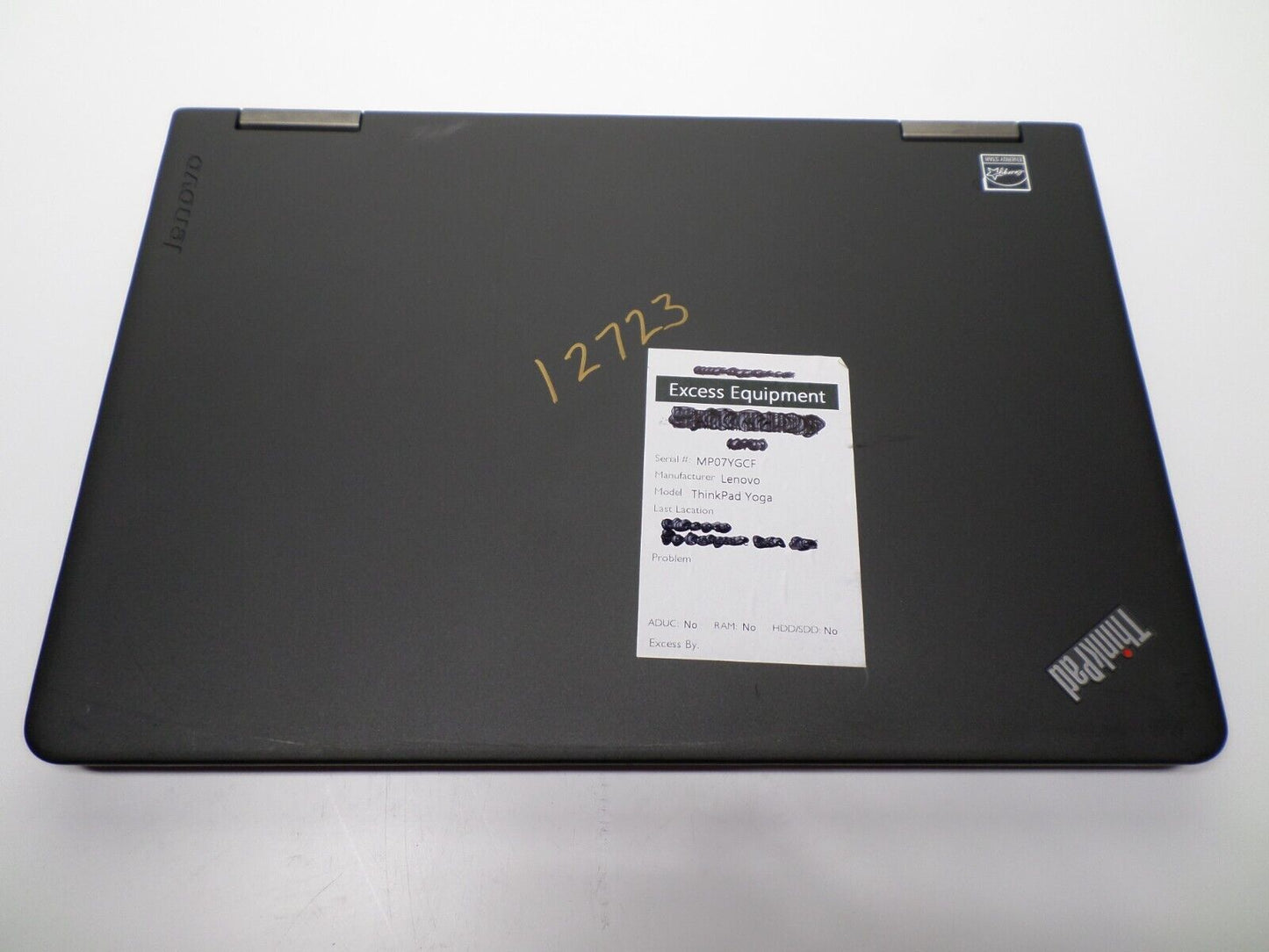 Lenovo ThinkPad S1 Yoga 12 12.5" FHD LED LCD Touch Screen, Palm Rest, Keyboard