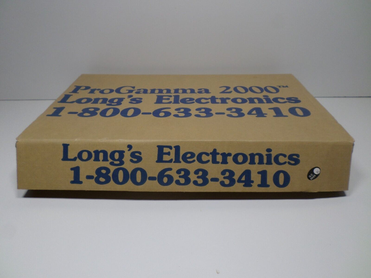 100 Ct. New Blank White ProGamma 2000 Cassette Tape Tab In SPC-92 Premium Grade