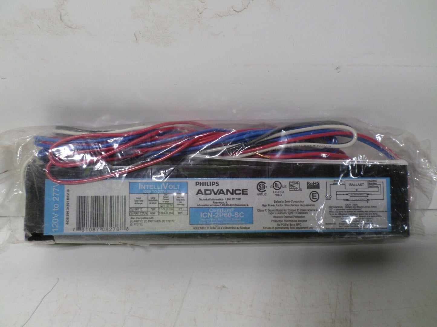 Phillips Advance Centium ICN-2P60-SC - 1 Pack