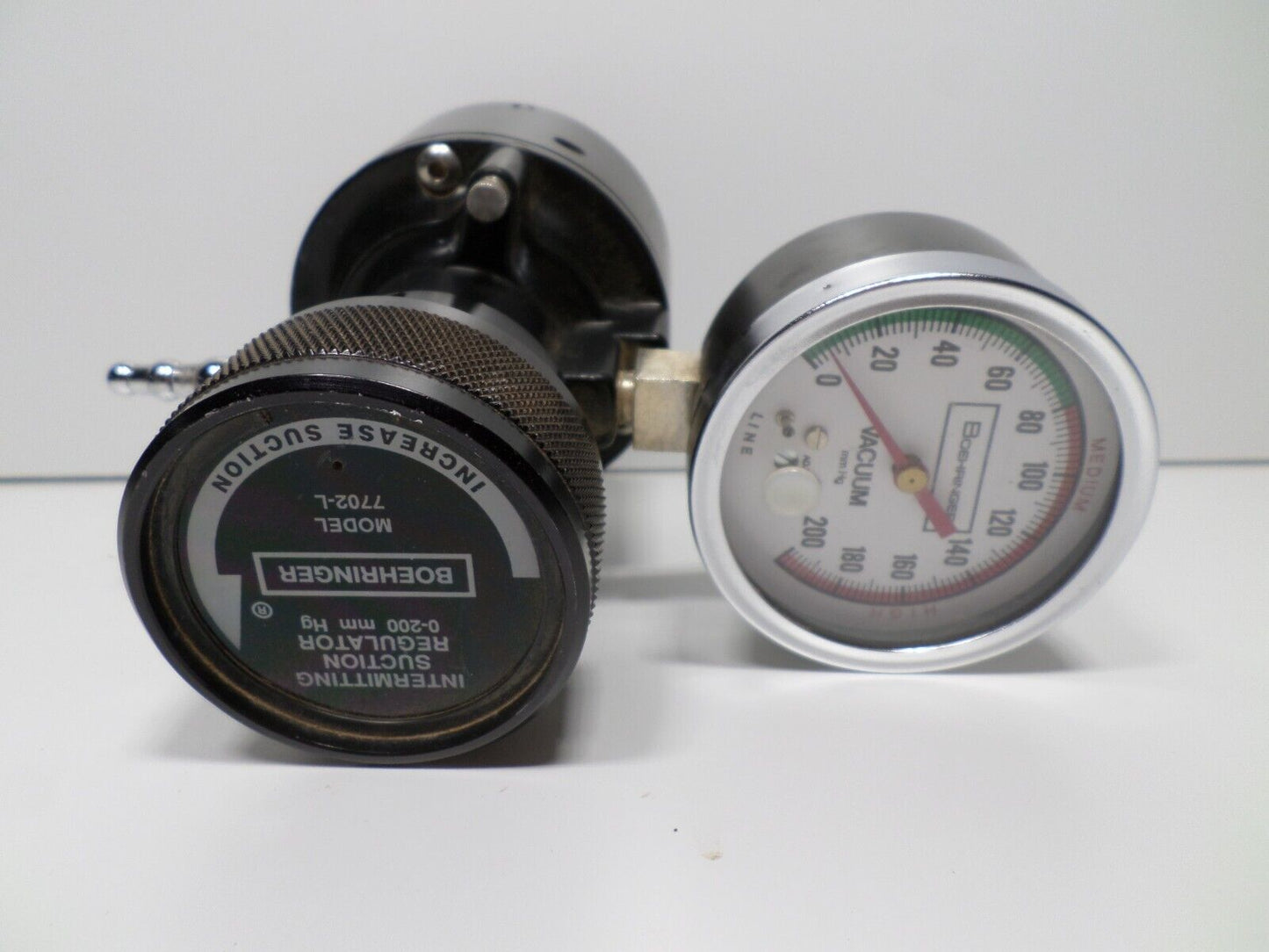 Boehringer 7702-L Intermittent Vacuum Suction Regulator 0-200 mmhg