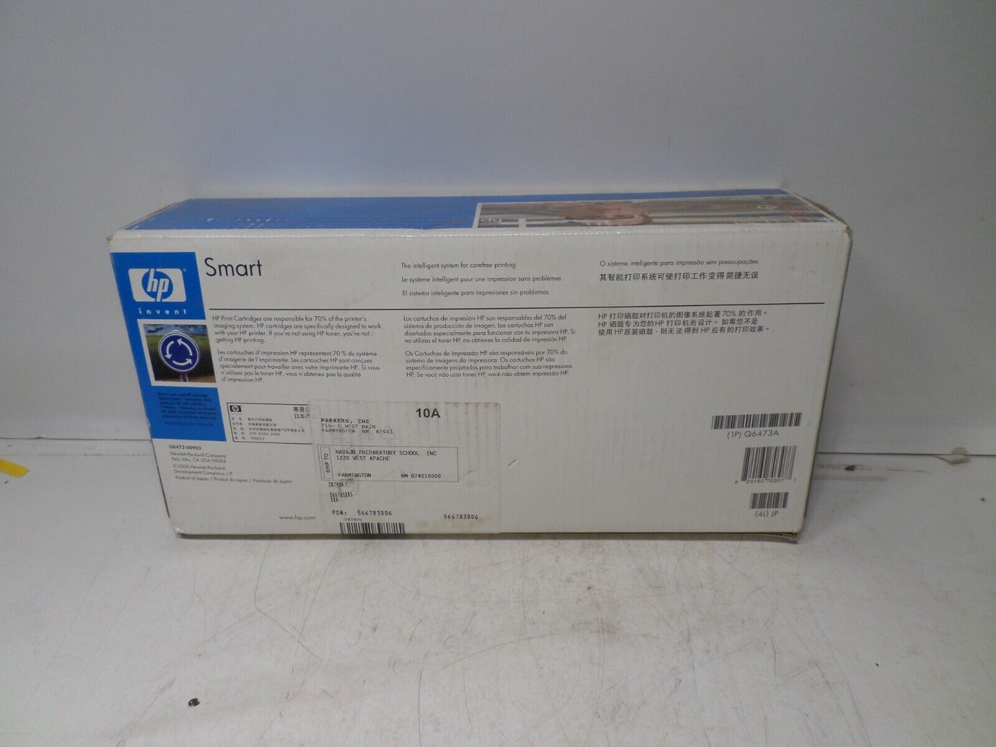 New HP Q6473A Color LaserJet 3600 Magenta Print Cartridge