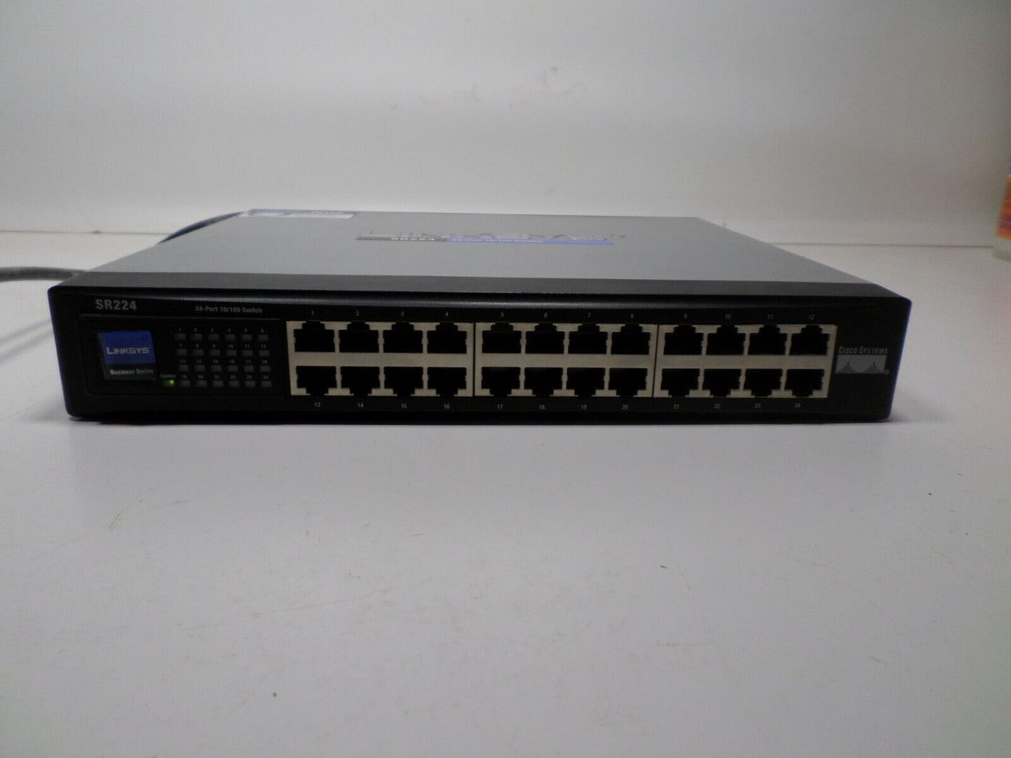 CISCO LINKSYS SR224G 24-PORT 10/100 2-PORT GIGABIT ETERNET SWITCH
