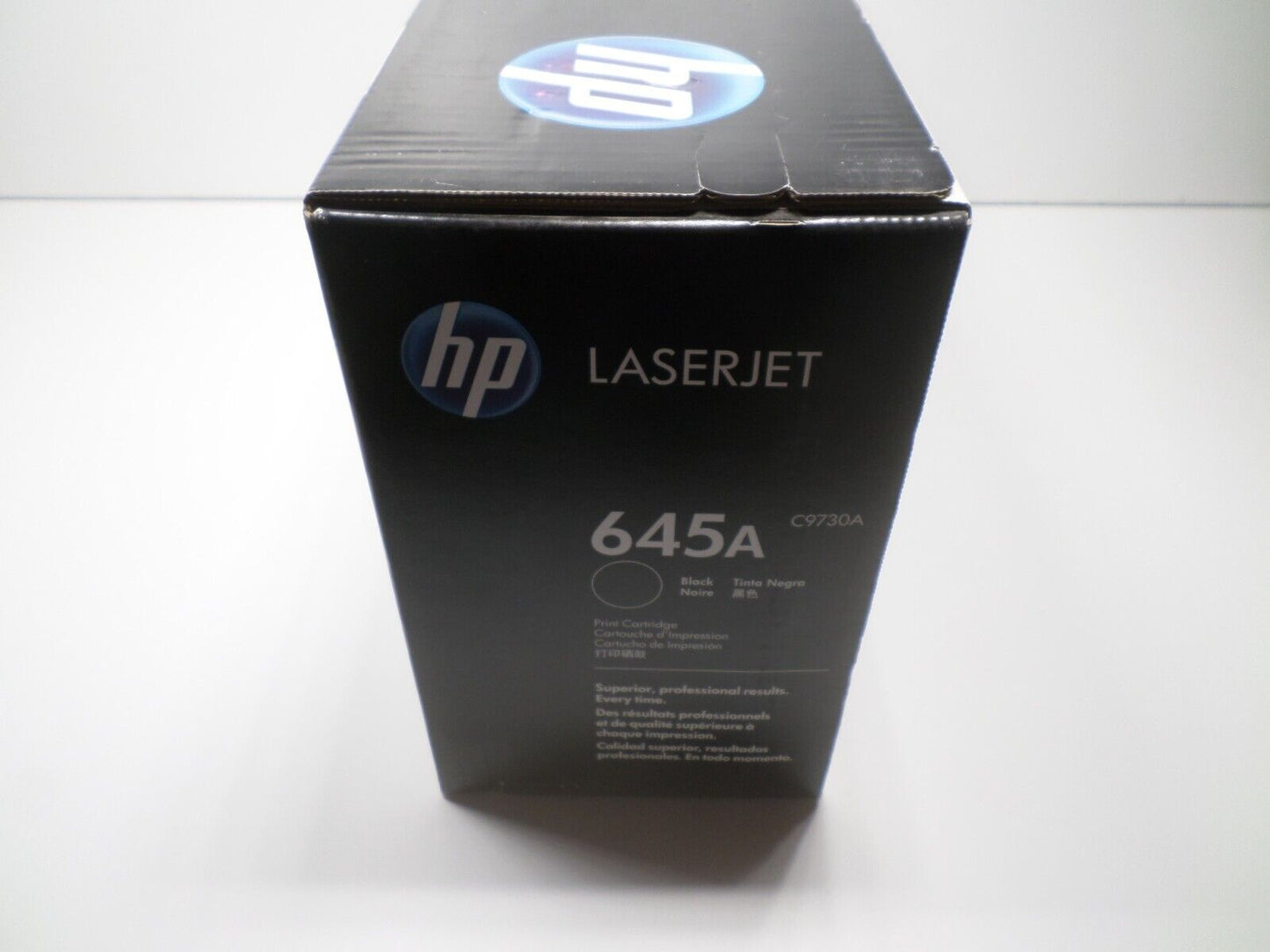 New Genuine HP 645A Black LaserJet Print Toner Cartridge C9730A