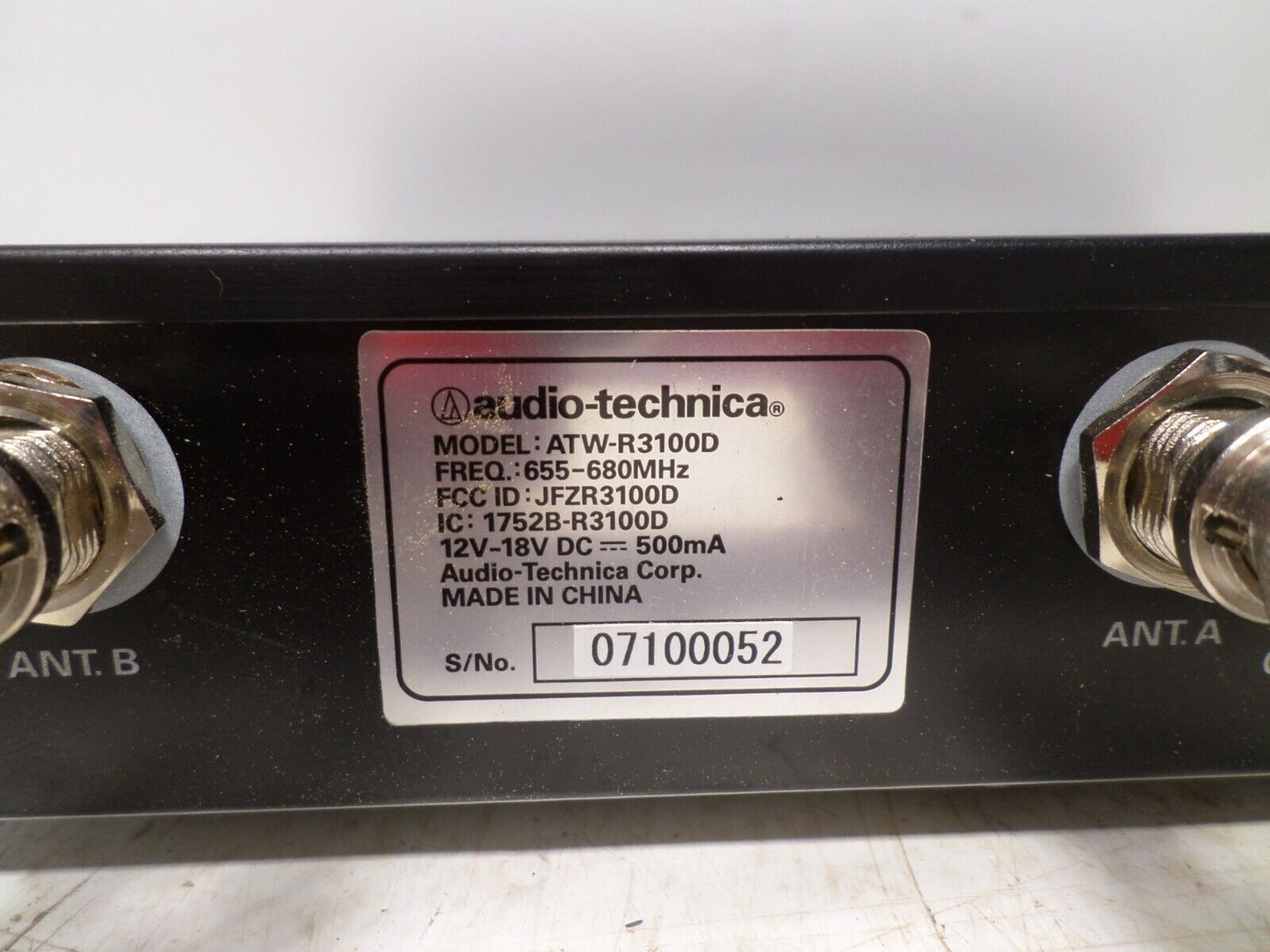 Audio-Technica ATW-R3100D Wireless Receiver