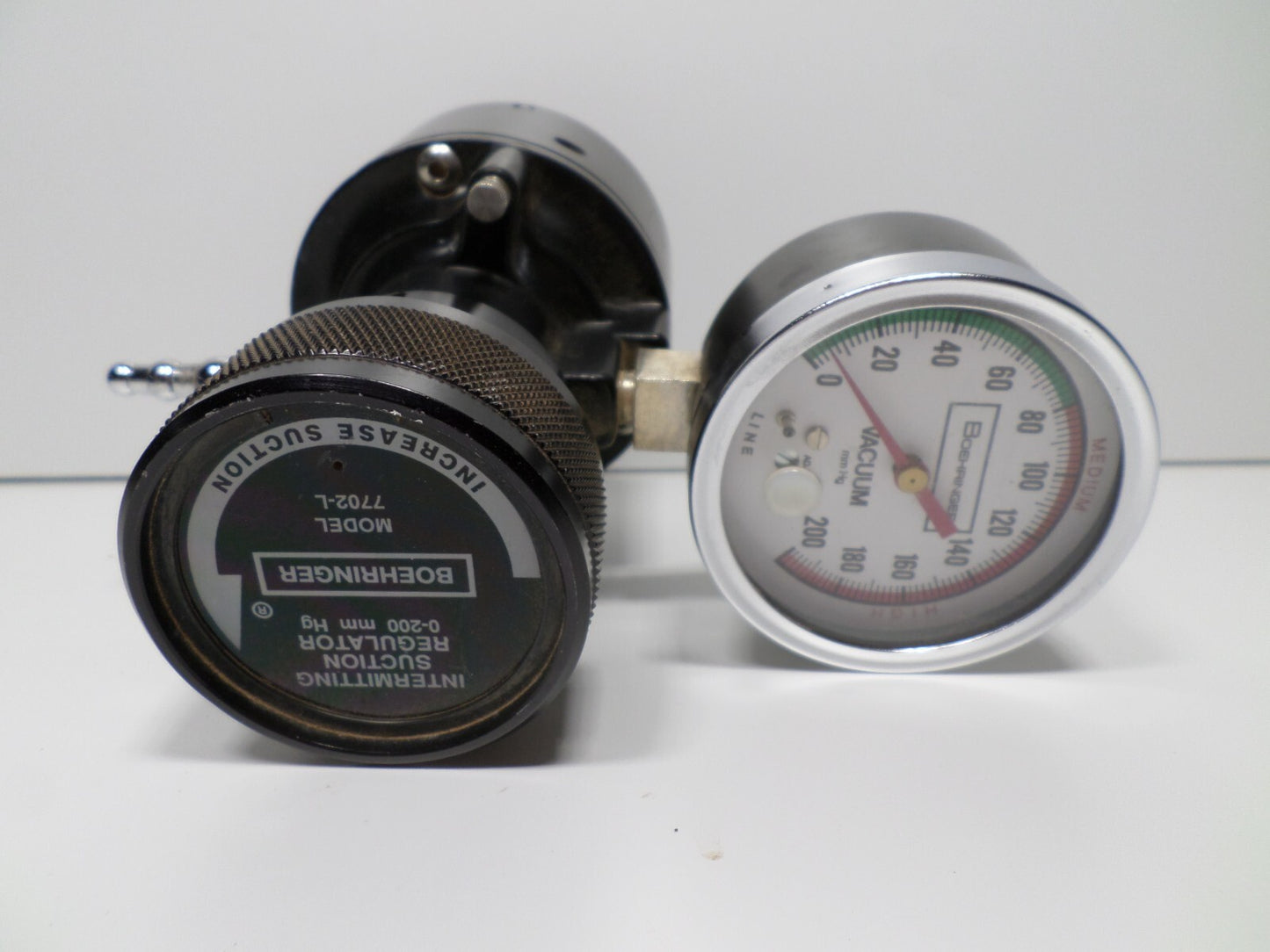 Boehringer 7702-L Intermittent Vacuum Suction Regulator 0-200 mmhg