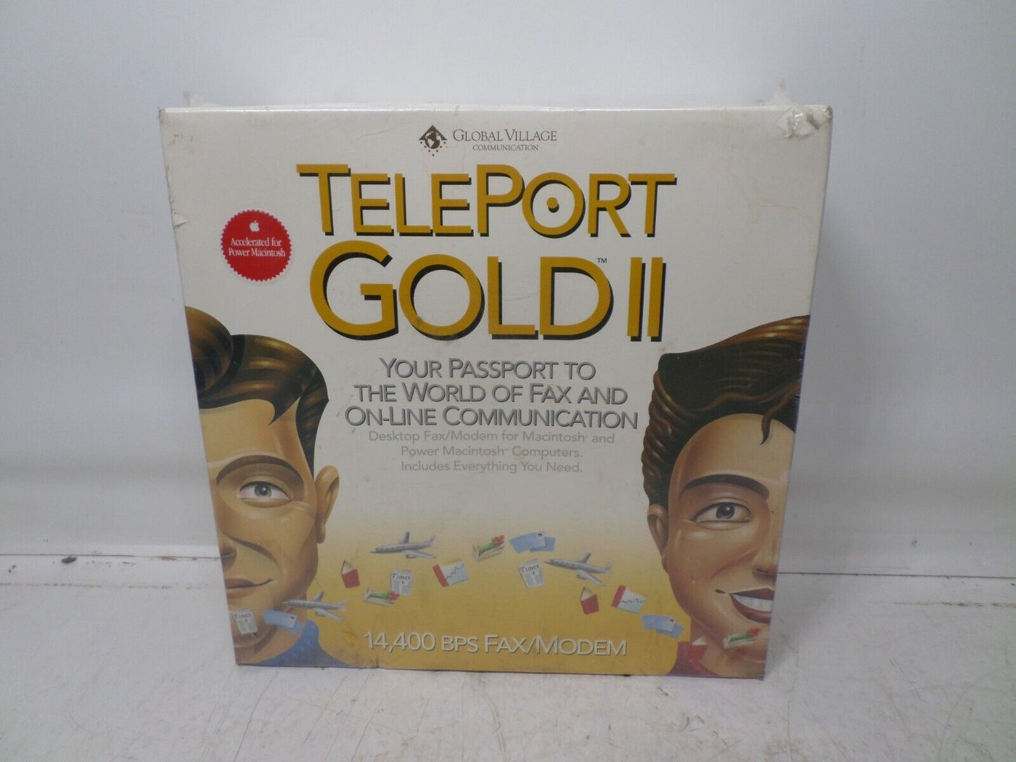 VINTAGE Global Village PL510P TelePort Gold II Modem for Perform Apple Macintosh