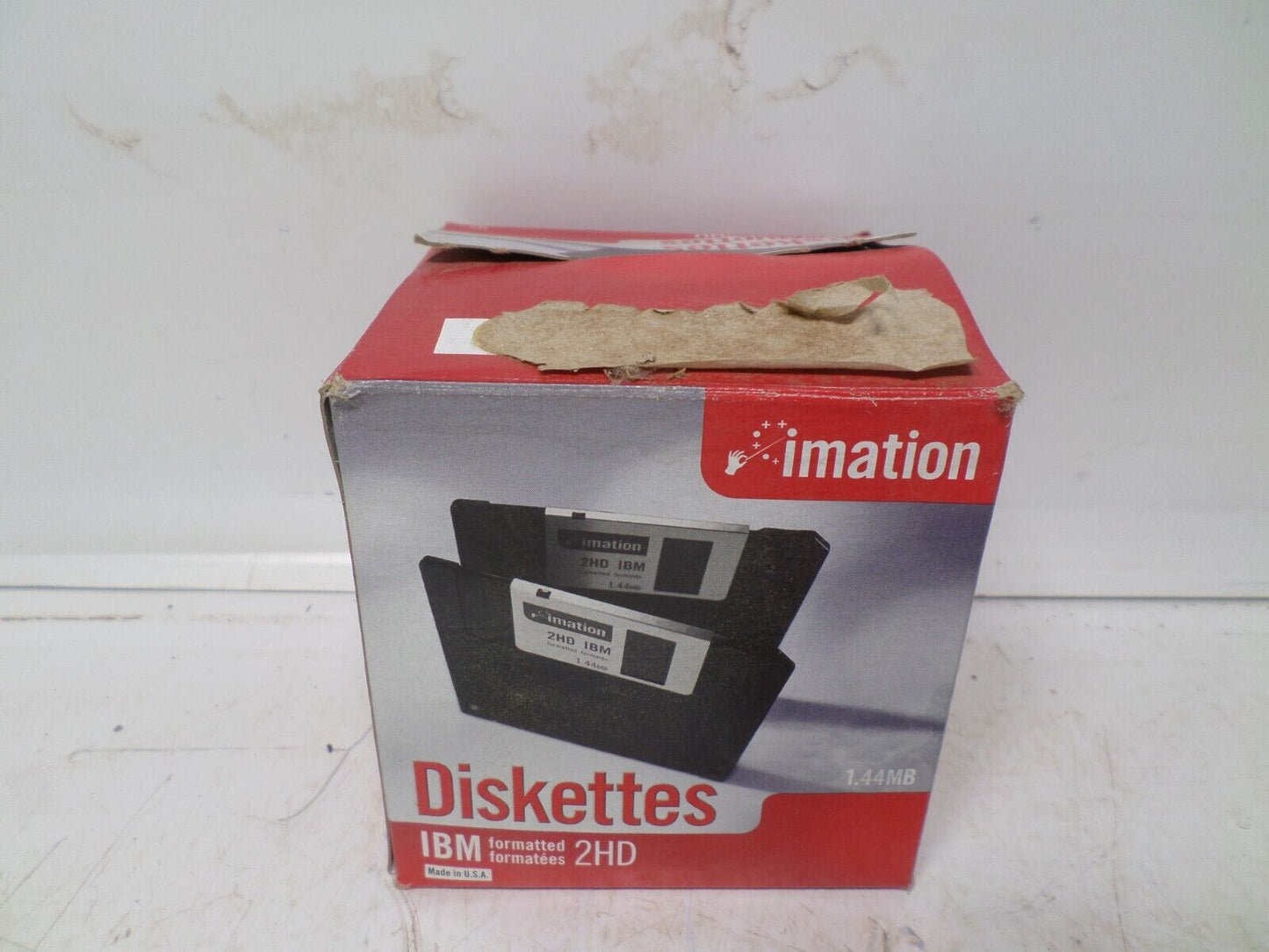 Imation 3.5" Floppy Disks Diskettes 25 Pack IBM Formatted 1.44MB 2HD