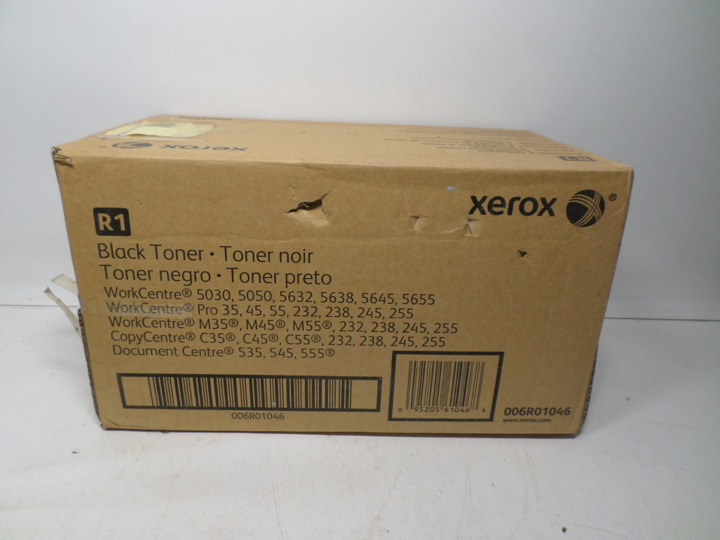 GENUINE Xerox R1 Black Toner 2 Cartridge 1 WASTE TONER 006R01046