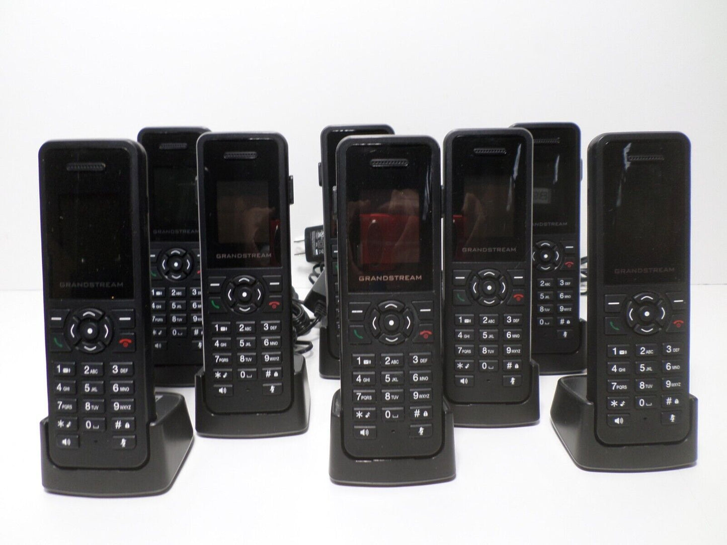 (LOT OF 8) Grandstream DP720 Dect Cordless VoIP Telephone,Black