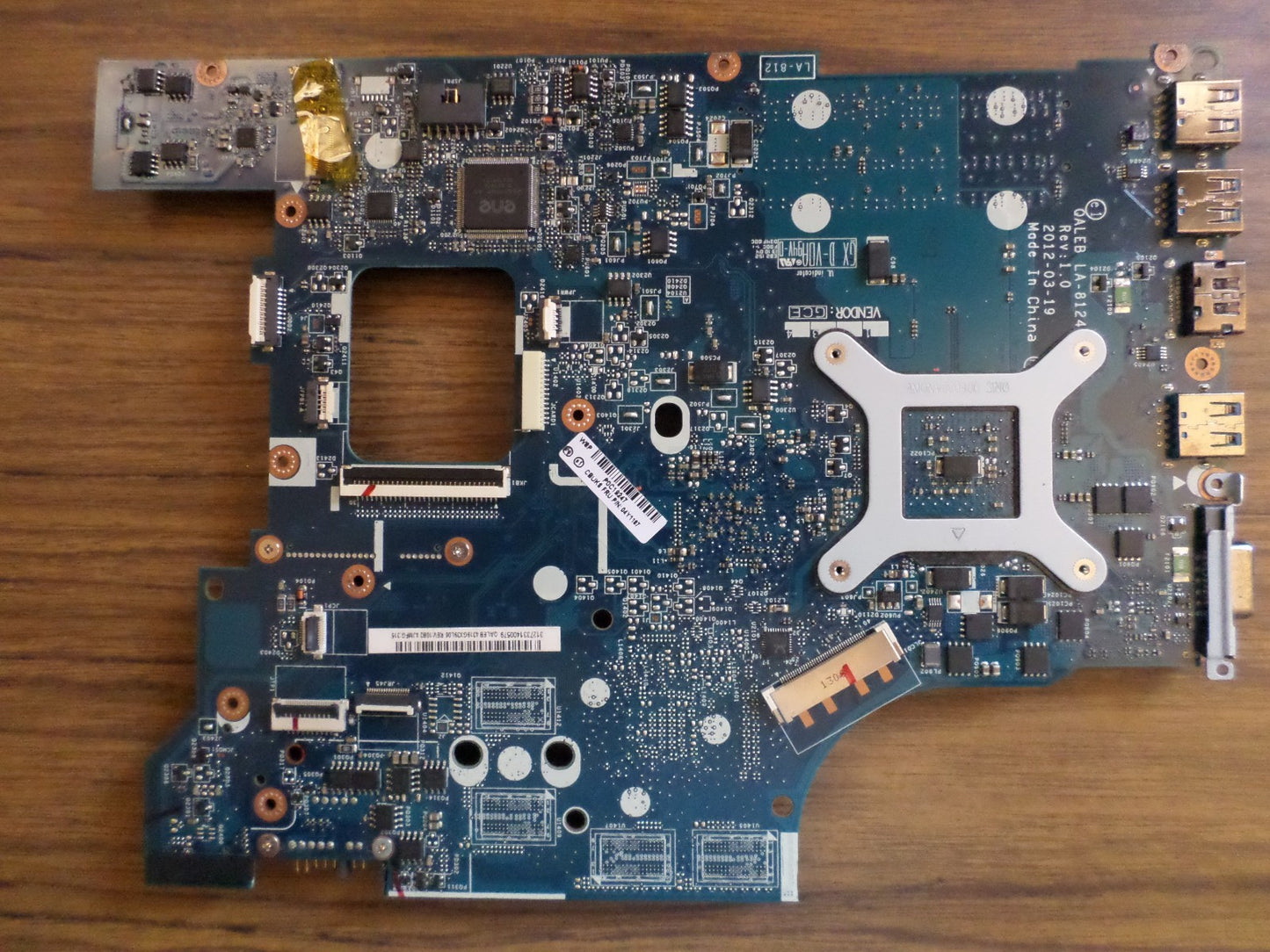 04W4017 Lenovo ThinkPad E535 AMD Laptop Motherboard QALEB LA-8124P