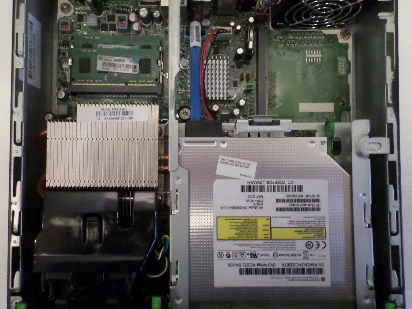 HP 8200 Elite USDT Intel Core i5-2400S 2.5GHz CPU 4GB RAM 320GB HDD NO OS