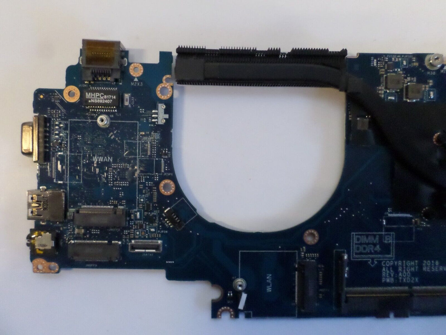 Dell 0RH40R CDM70 LA-E081P i5-7200U Motherboard