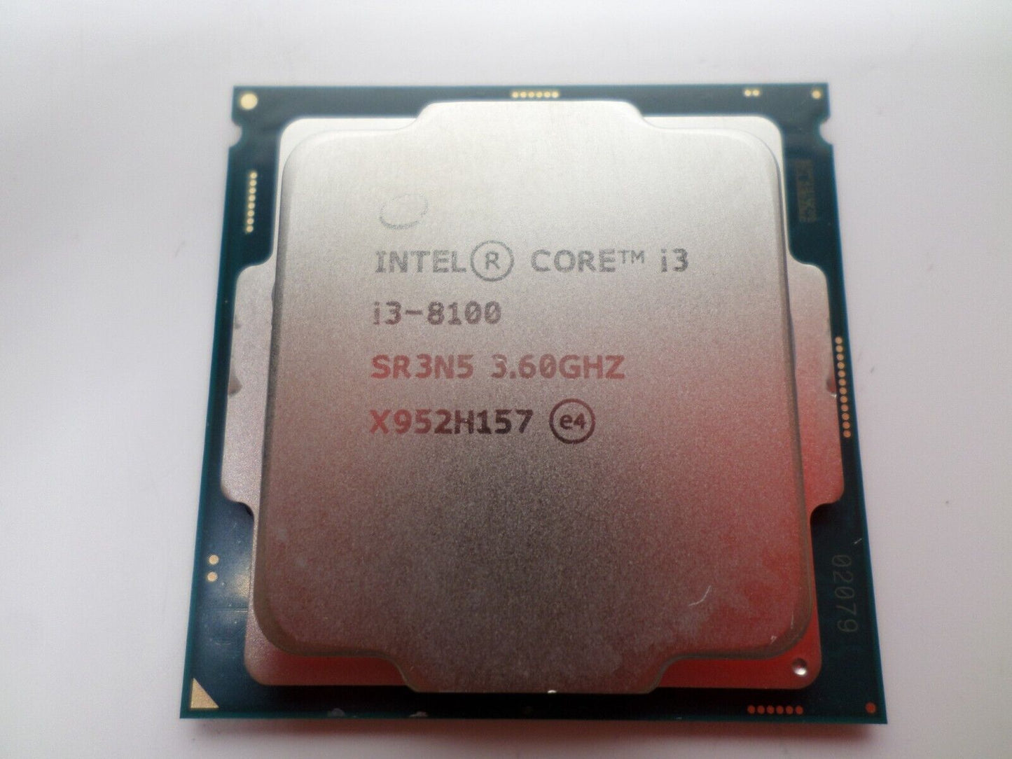 Intel Core i3 - 8100 / SR3N5 3.60GHz 6MB 4-Core CPU LGA1151
