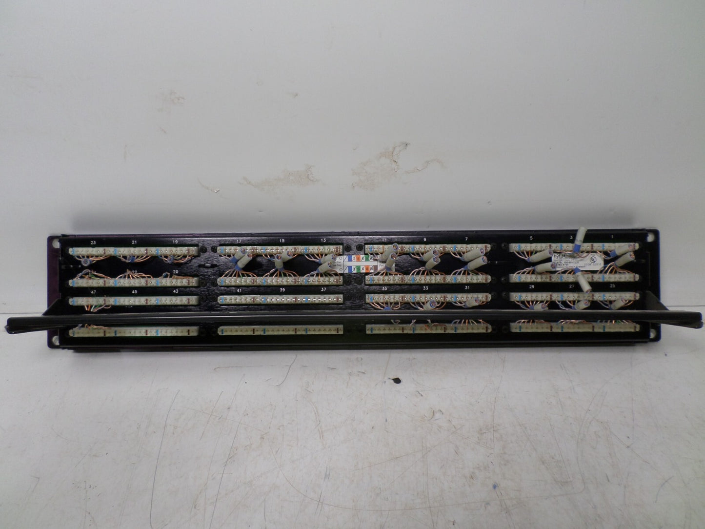 SIEMON High Density Cat 5e 48-port Patch Panel HD5-48T4 2RMS T568A