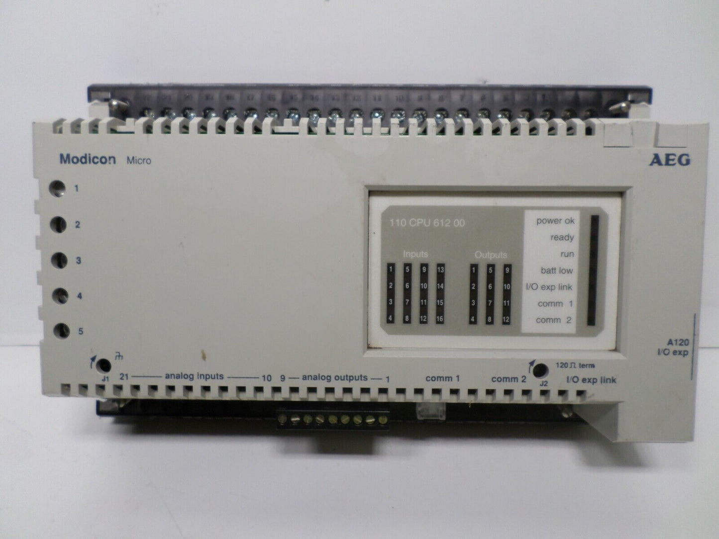 SCHNEIDER AEG Modicon Micro 110-CPU-612-00 110CPU61200