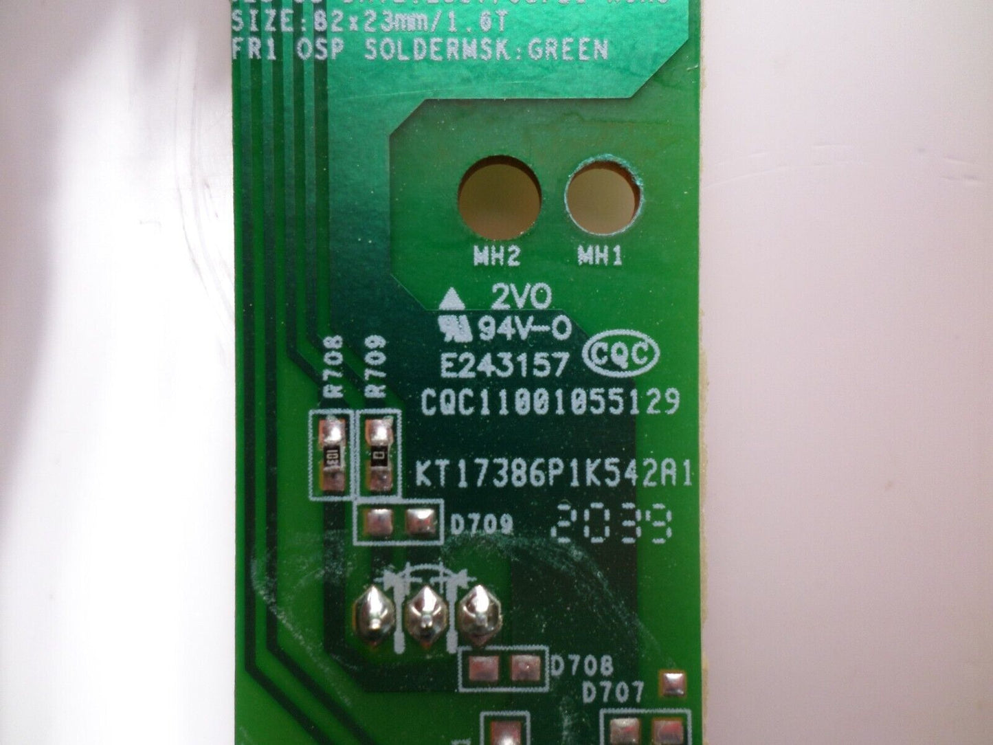 ViewSonic CDE7520 75" 4K Ultra HD Remote Sensor Board CQC11001055129