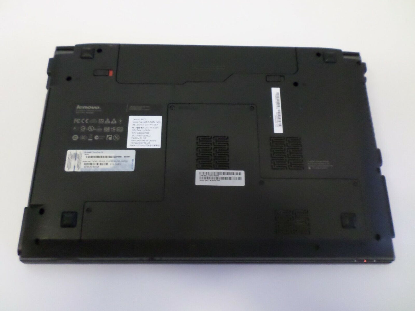 Lenovo B575 1450ALU Laptop, AMD E-450 1.65GHz 4GB Ram 320GB HDD