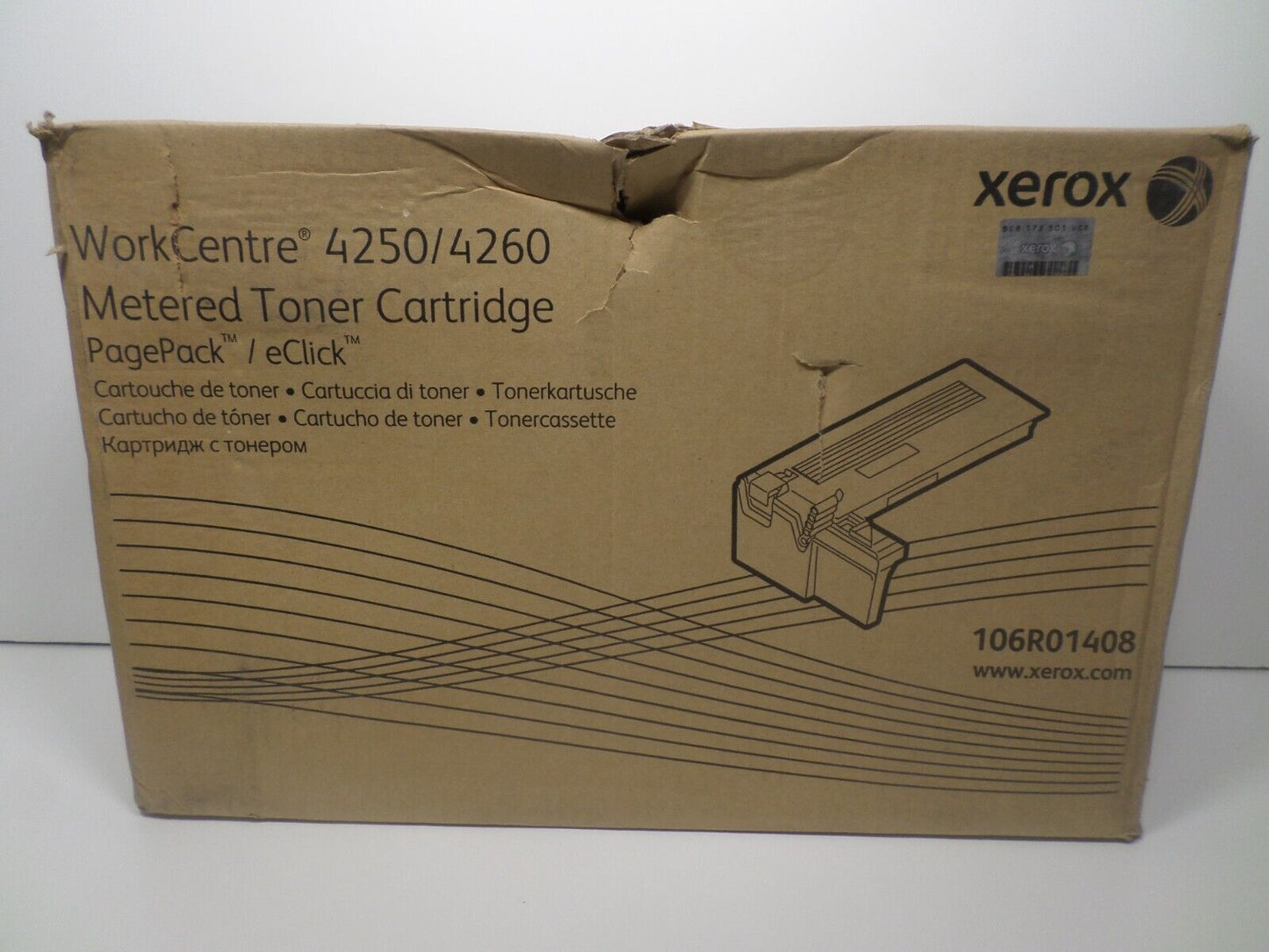 New ! Genuine Xerox WorkCentre 4250 4260 25K High Yield Toner 106R01408