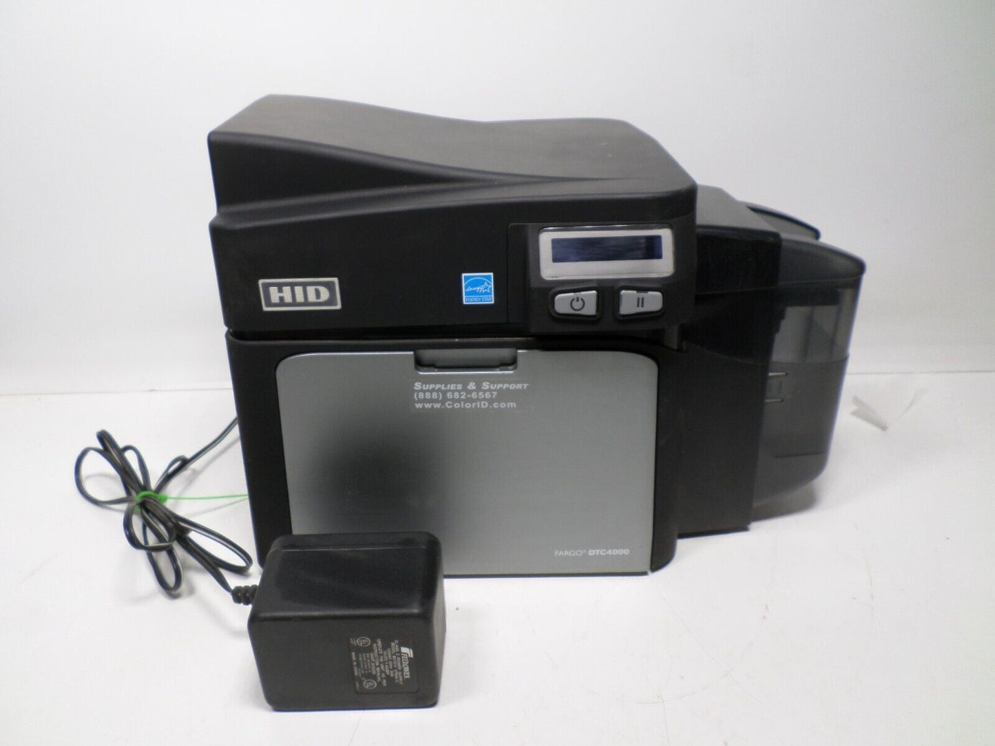Fargo HID DTC 4000 Photo ID Card Color USB Printer