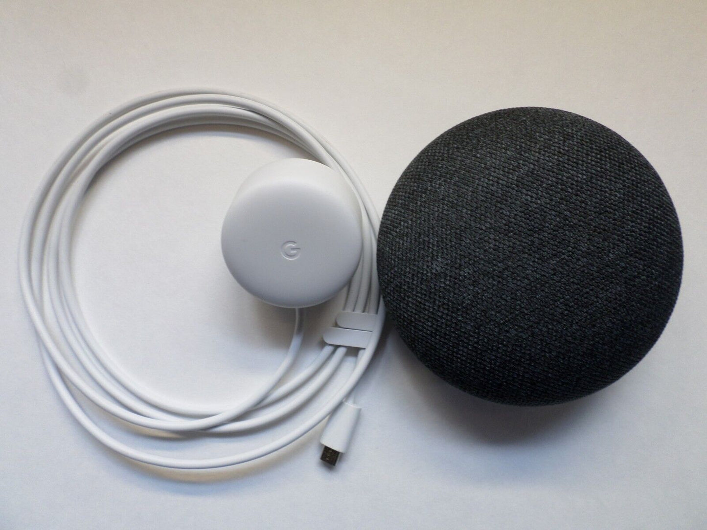 Google Home Mini Smart Assistant - Charcoal GREAT CONDITION