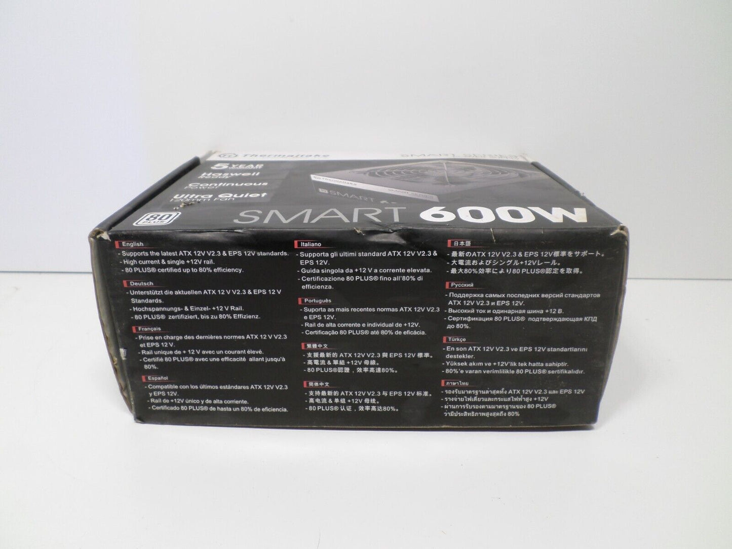 Thermaltake Smart Series Power Supply 80 Plus Smart 600W