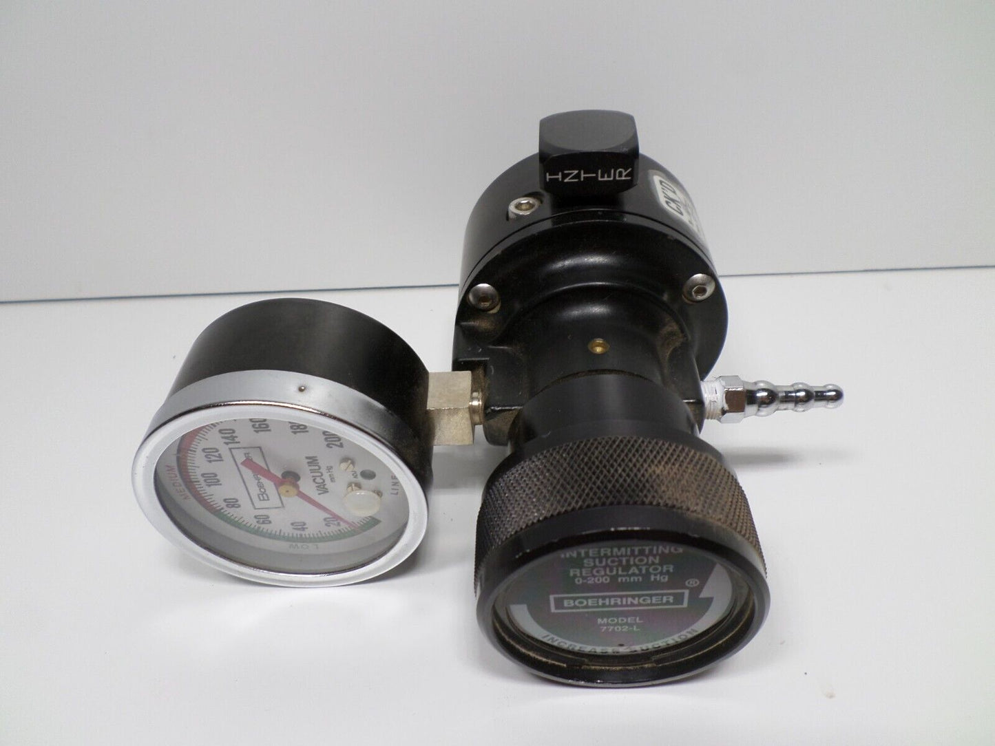 Boehringer 7702-L Intermittent Vacuum Suction Regulator 0-200 mmhg