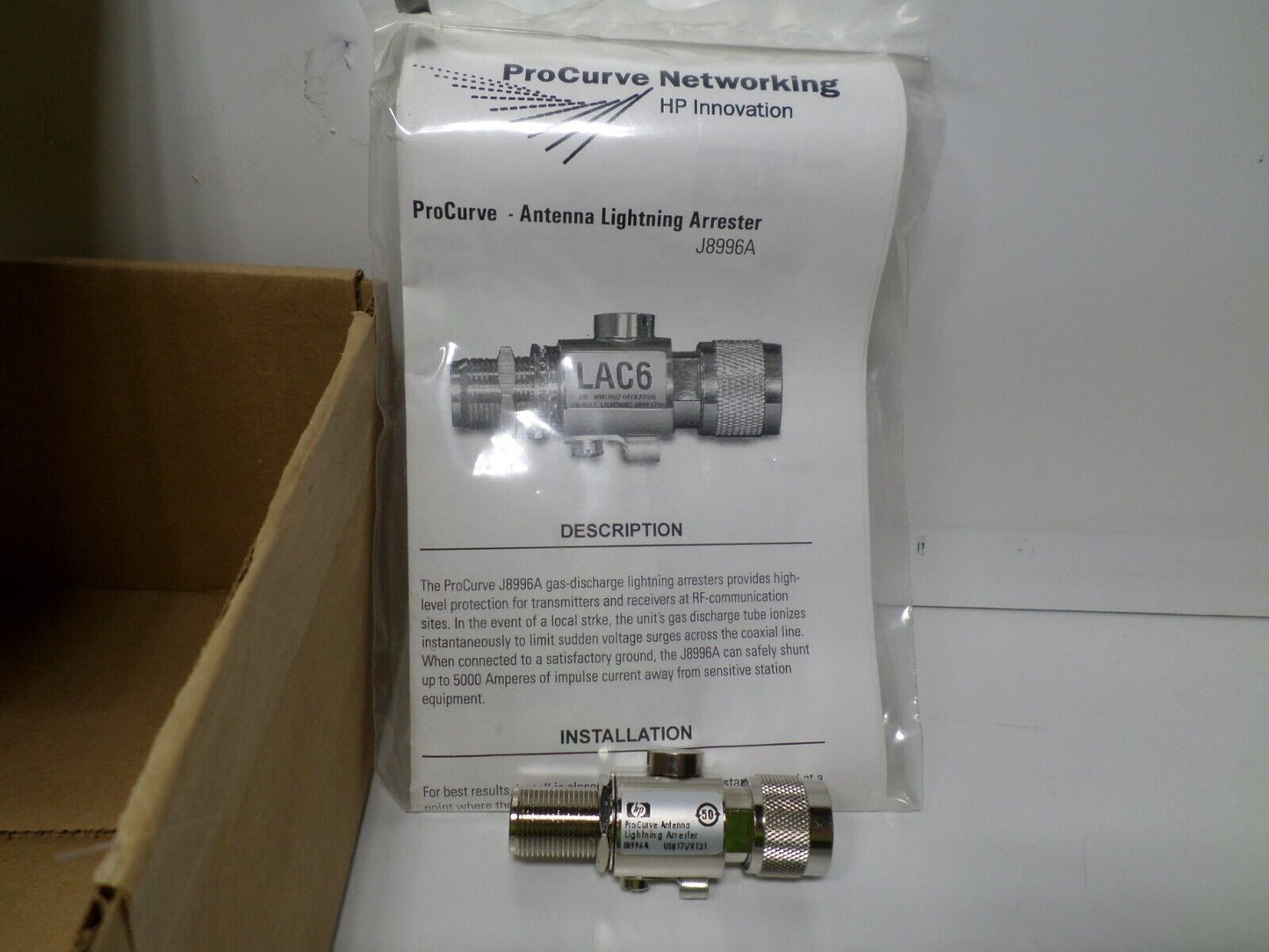 HP J8996A Lightning Arrester