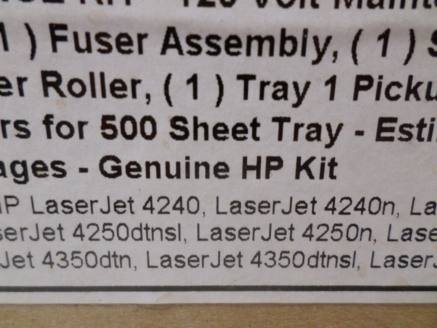 Hewlett Packard Q5421A Maintenance Kit