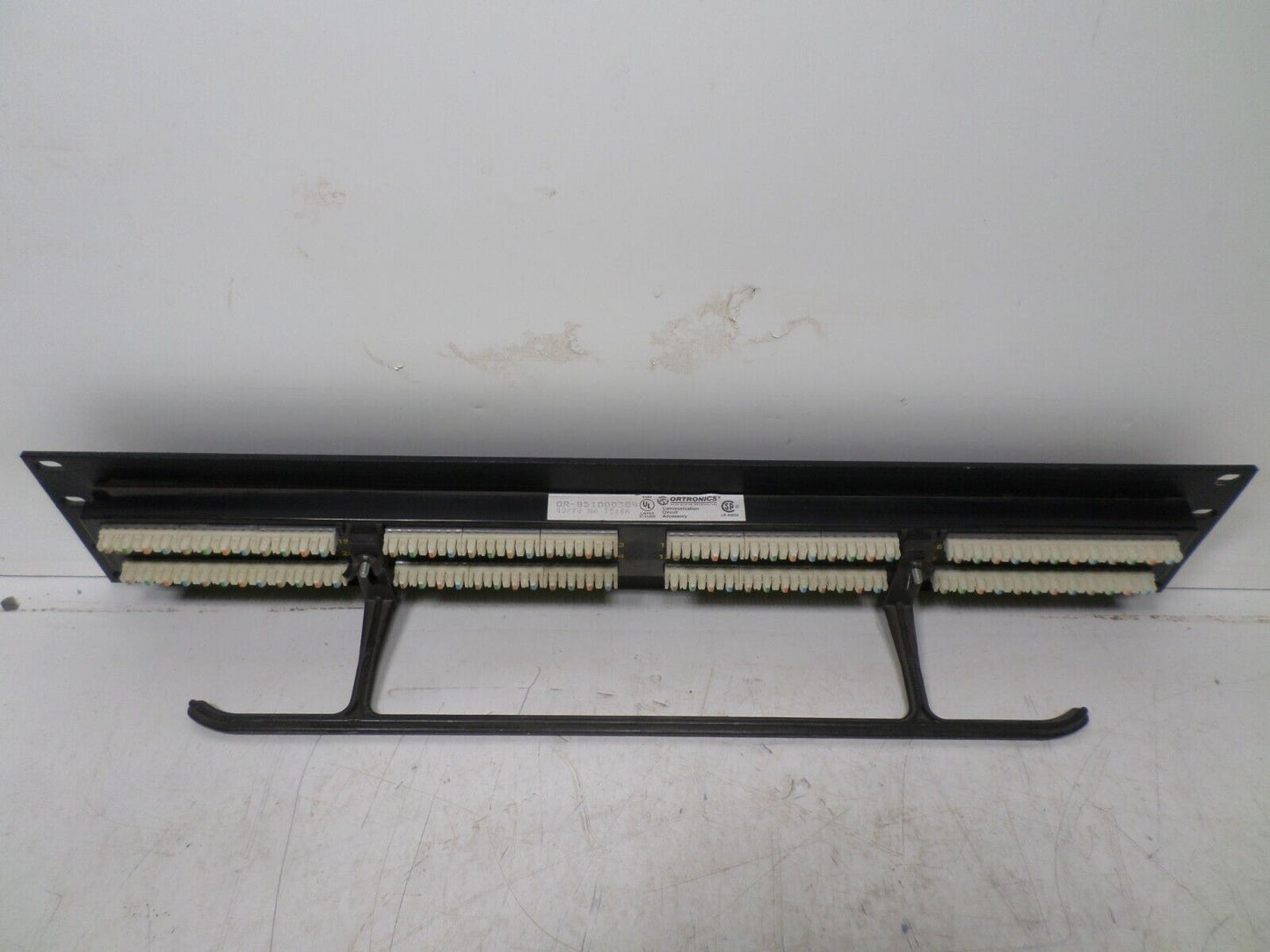 Ortronics OR-851000304 24 Port CAT5E Patch Panel Clarity Rack Mount