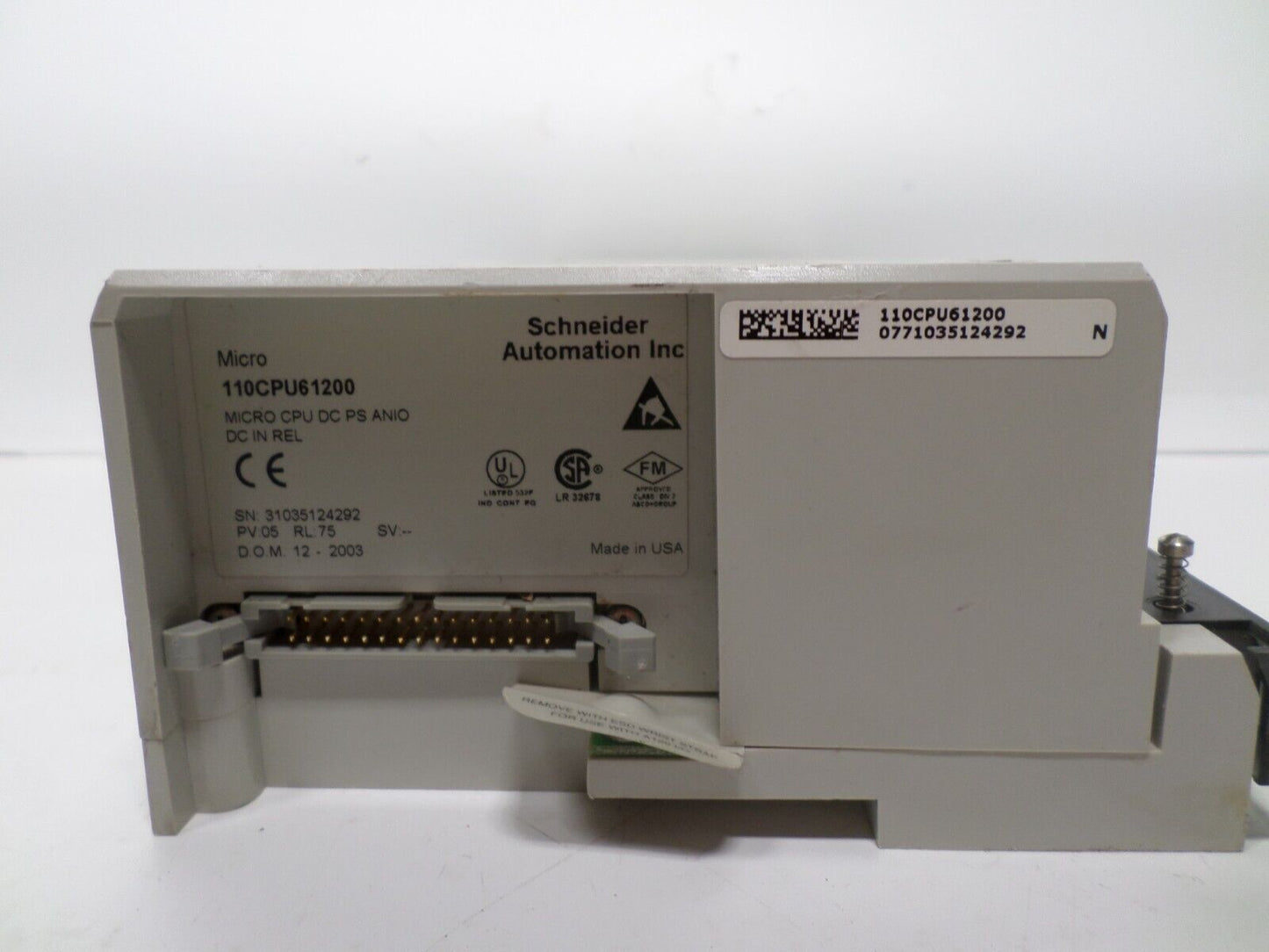 SCHNEIDER AEG Modicon Micro 110-CPU-612-00 110CPU61200