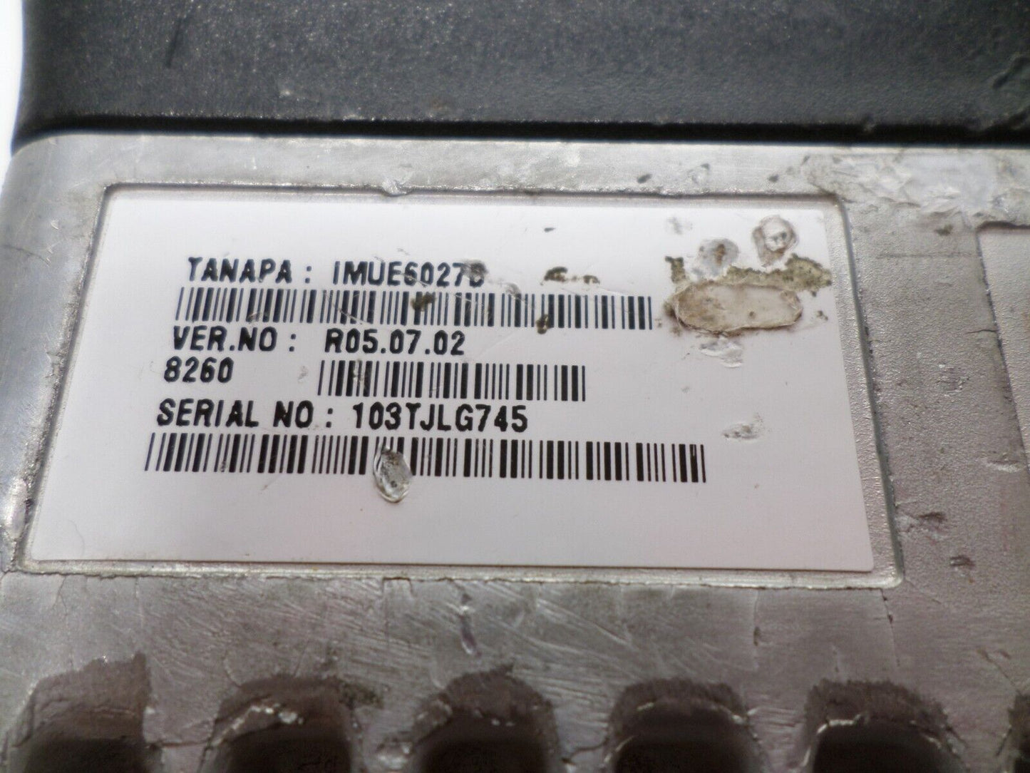 Motorola CDM1250 AAM25RKD9AA2AN *MIssing Face Plate Untested