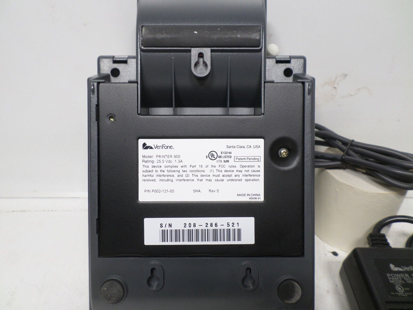 VERIFONE PRINTER 900 P002-121-00.H01 Receipt Printer, NEW OPEN BOX