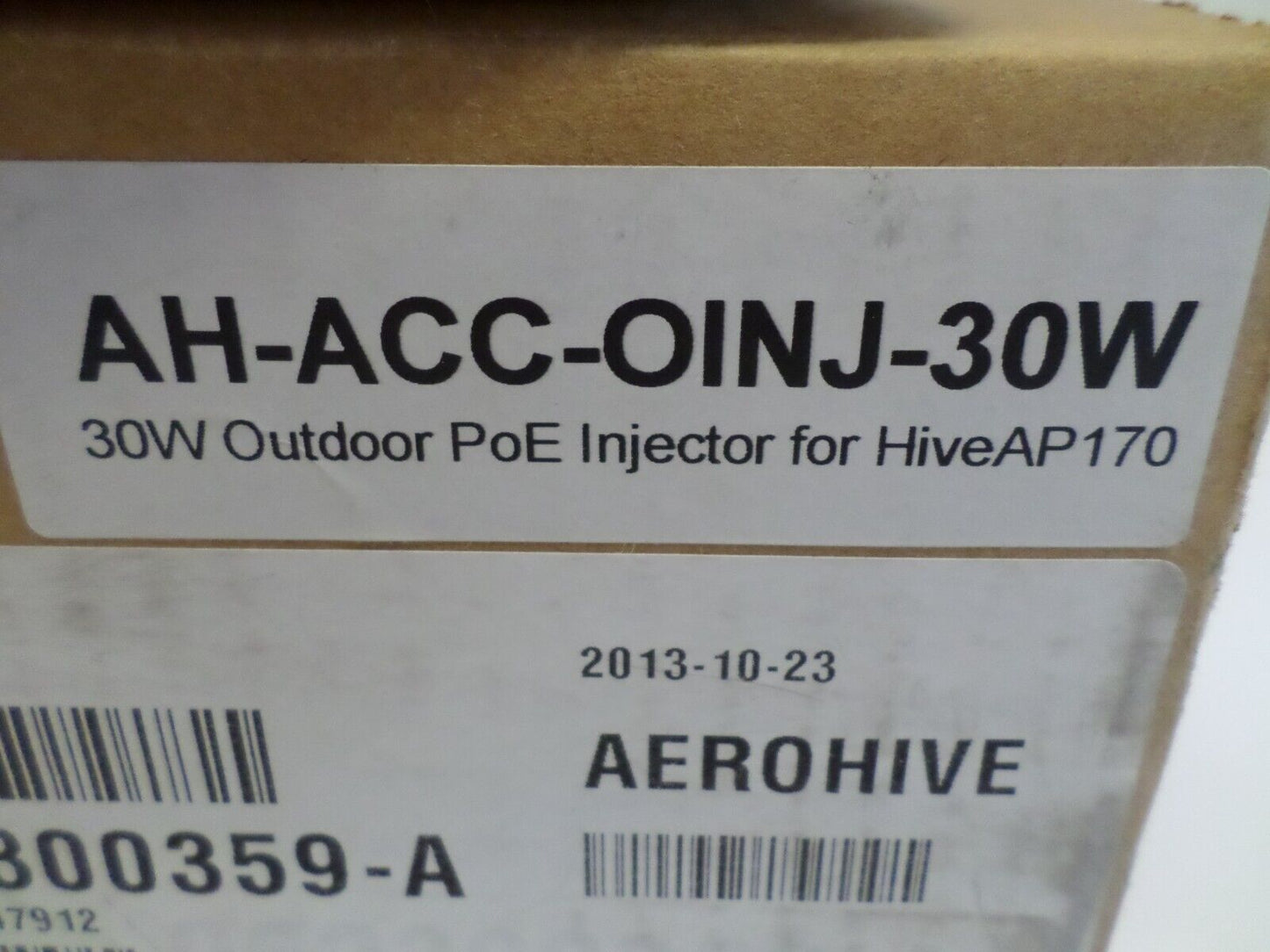 Complete Aerohive HiveAP 170 300Mbps Wireless Access Point (WAP) w/ POE Midspan