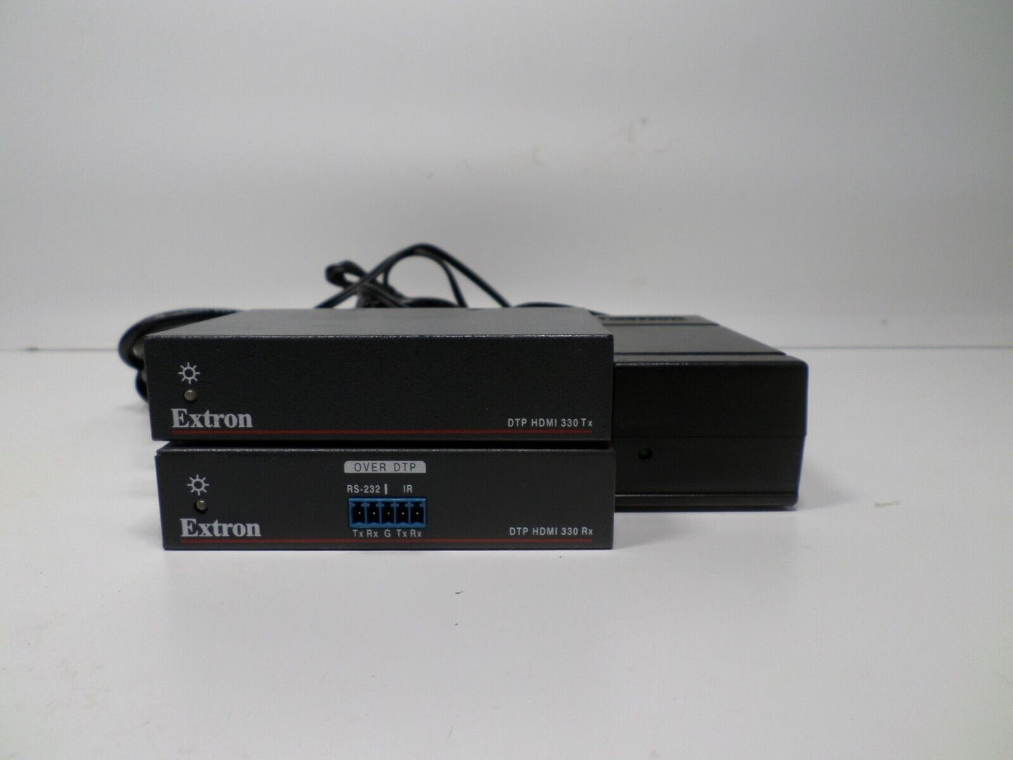 PAIR Extron DTP HDMI 330 RX / TX Twisted-Pair Extender + Power Supply