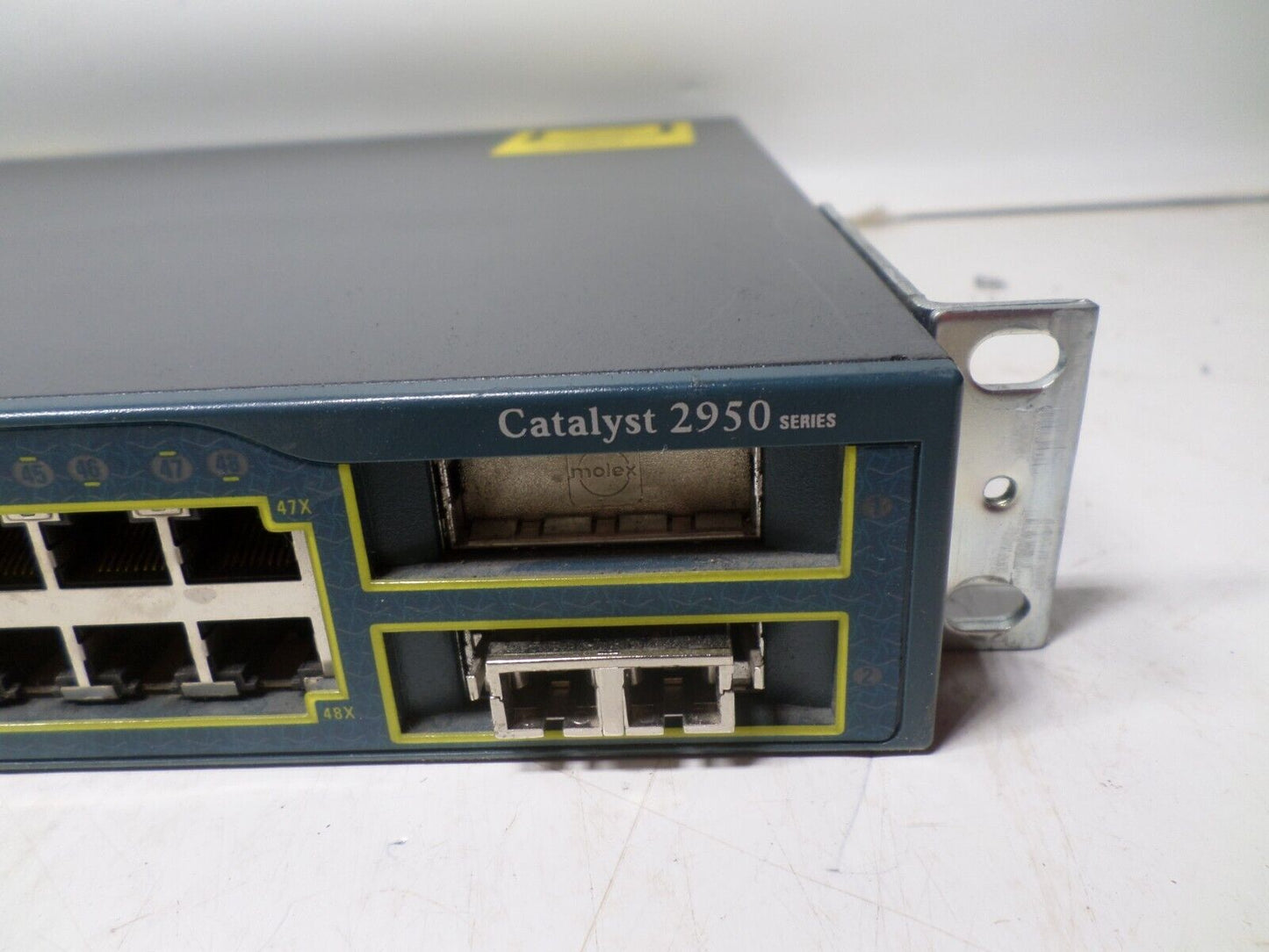 Cisco Catalyst WSC2950G48EI 48Ports Rack-Mountable Switch Managed stackable