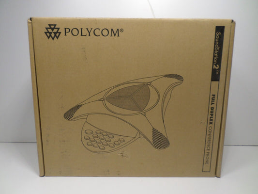 POLYCOM SoundStation 2 FULL DUPLEX Conference Phone (2200-15100-001)
