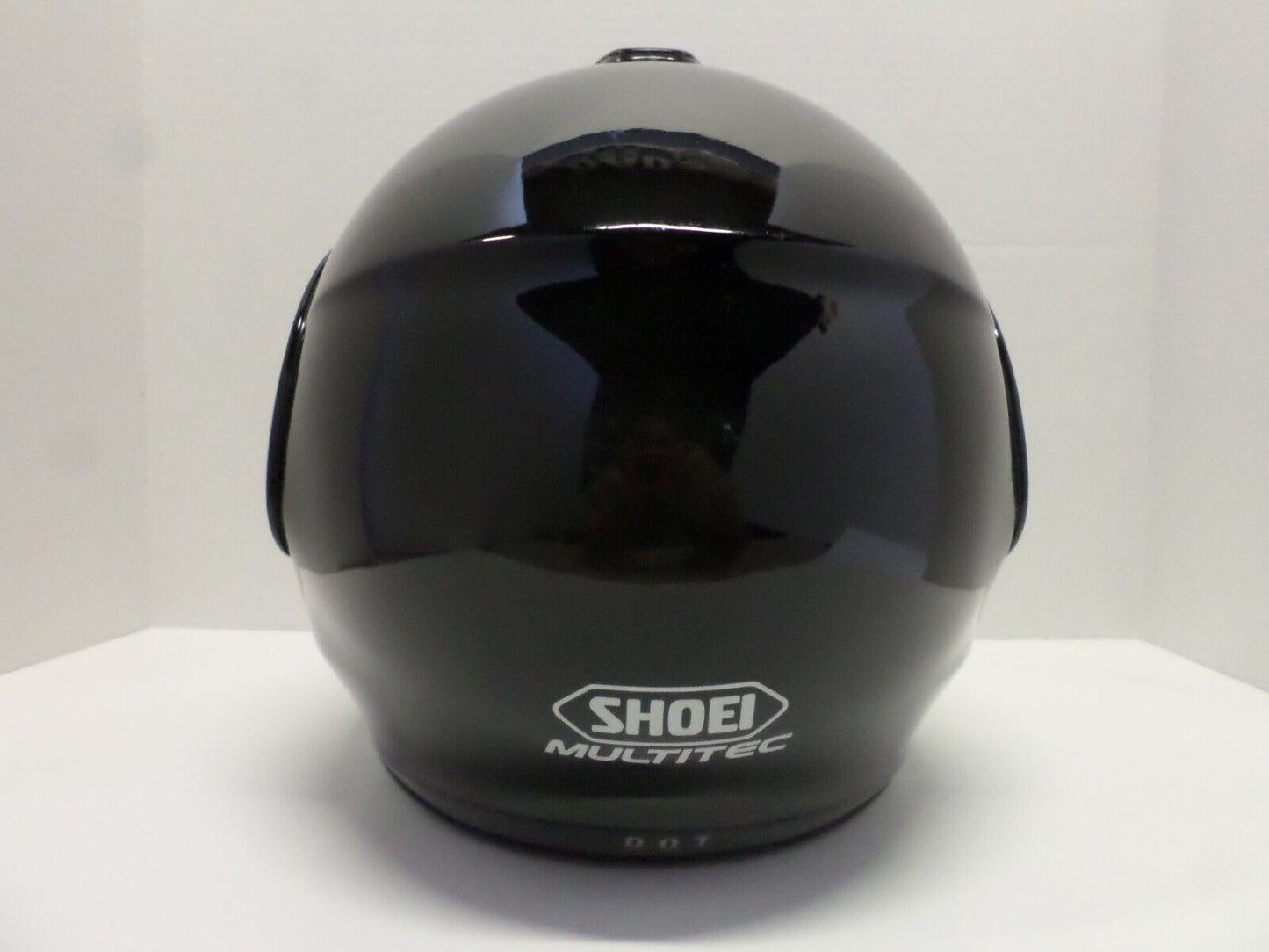SHOEI MULTITEC Modular Motorcycle Helmet- Size M - Gloss Black