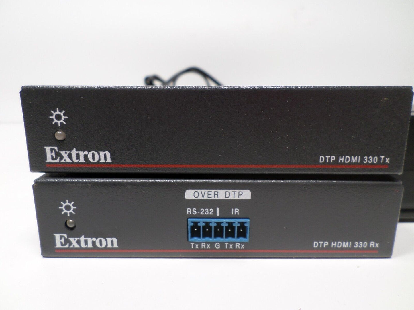 PAIR Extron DTP HDMI 330 RX / TX Twisted-Pair Extender + Power Supply