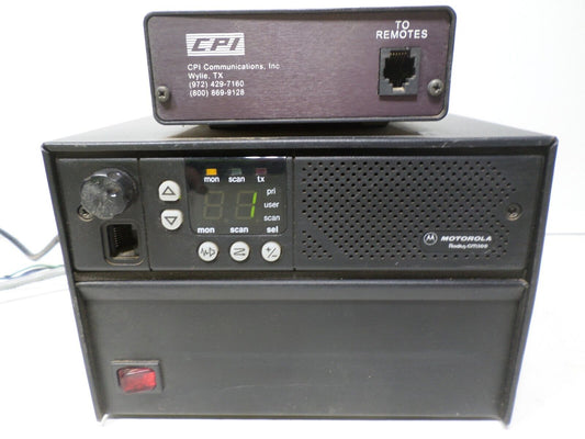 Astron SL-15R-RA 15 Amp Power Supply W/ Motorola Radius GM300