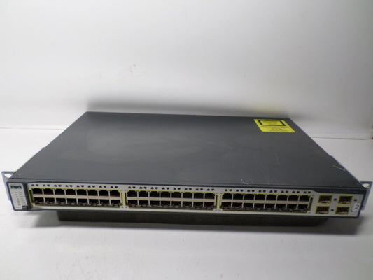 Cisco WS-C3750-48TS-S 48 Port Switch - FREE PRIORITY SHIPPING