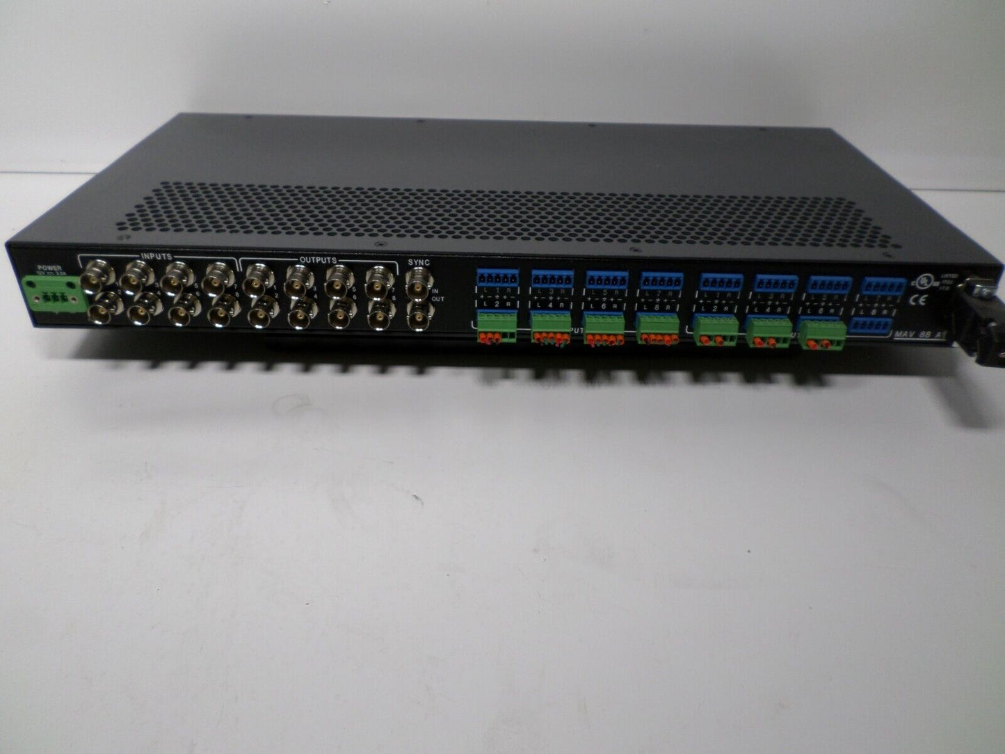 Extron MAV 88 SVA 8x8 S-Video and Stereo Audio Matrix Switcher m265