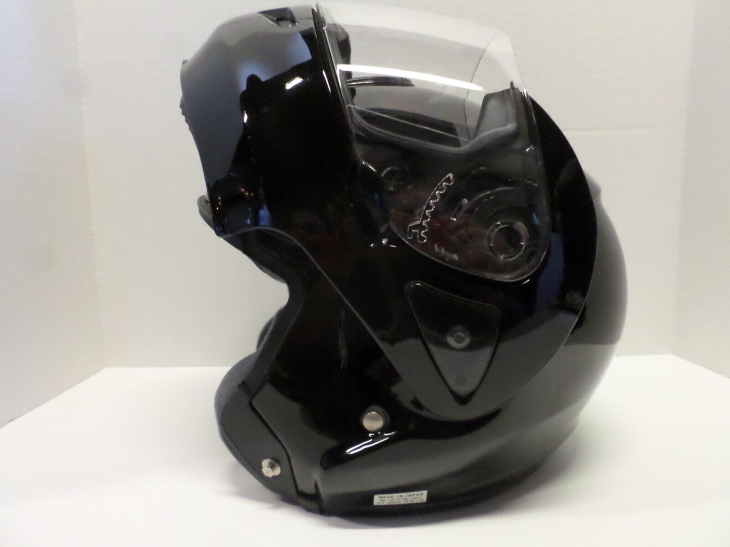 SHOEI MULTITEC Modular Motorcycle Helmet- Size M - Gloss Black