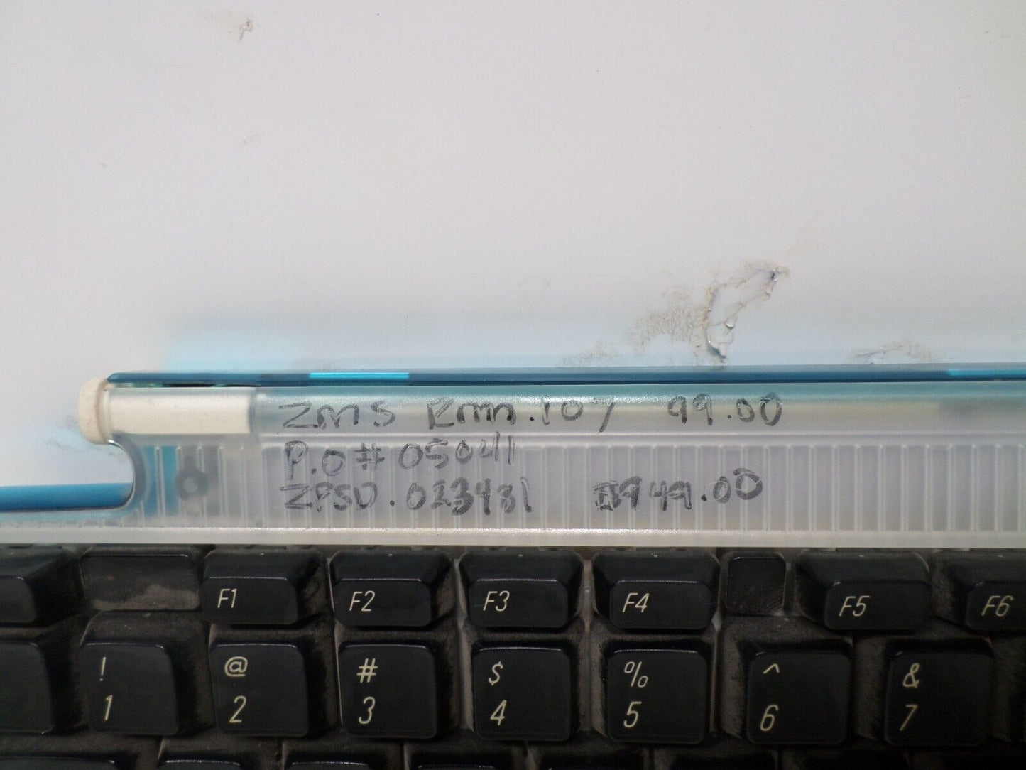 VINTAGE Apple Keyboard 1998 USB iMac Translucent Bondi Blue Model M2452