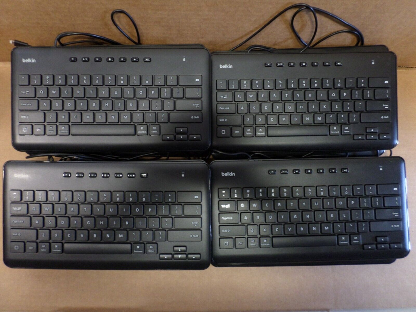 LOT OF 16 Belkin Wired Keyboard For Apple iPad With Lightning Cable  Apple iPad